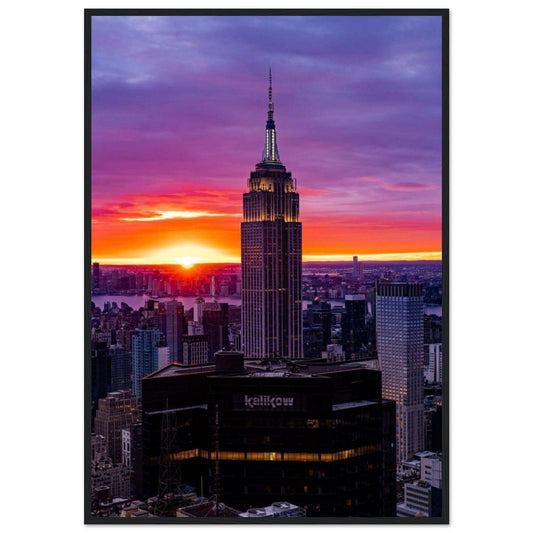 Gelato Print Material 70x100 cm / 28x40″ Tableau Coucher De Soleil Monet