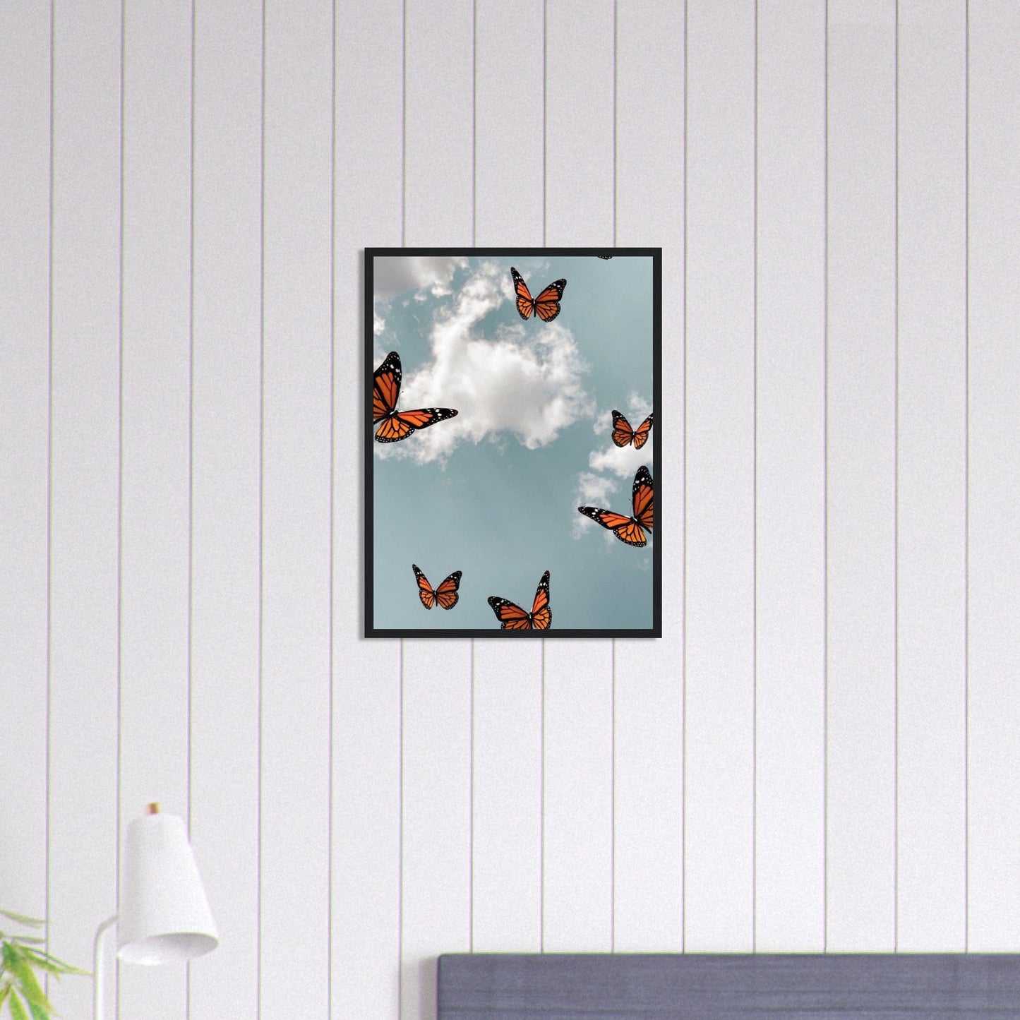 Gelato Print Material Tableau Peinture Papillon Abstrait