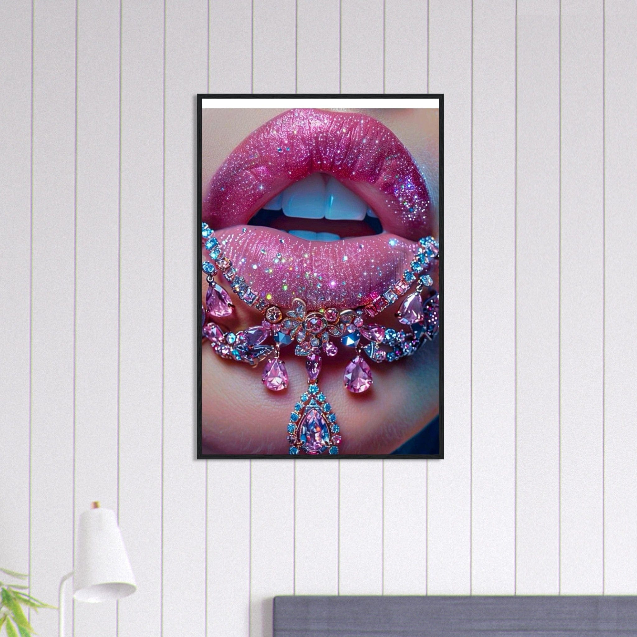 Canvanation Print Material 60x90 cm / 24x36″ Tableau Levres Brillant