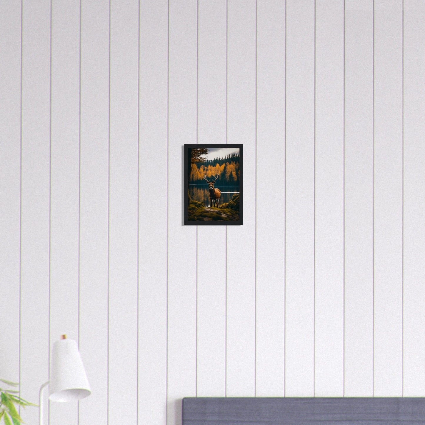 Canvanation Print Material A4 21x29.7 cm / 8x12″ Tableau Cerf Noblesse Naturelle