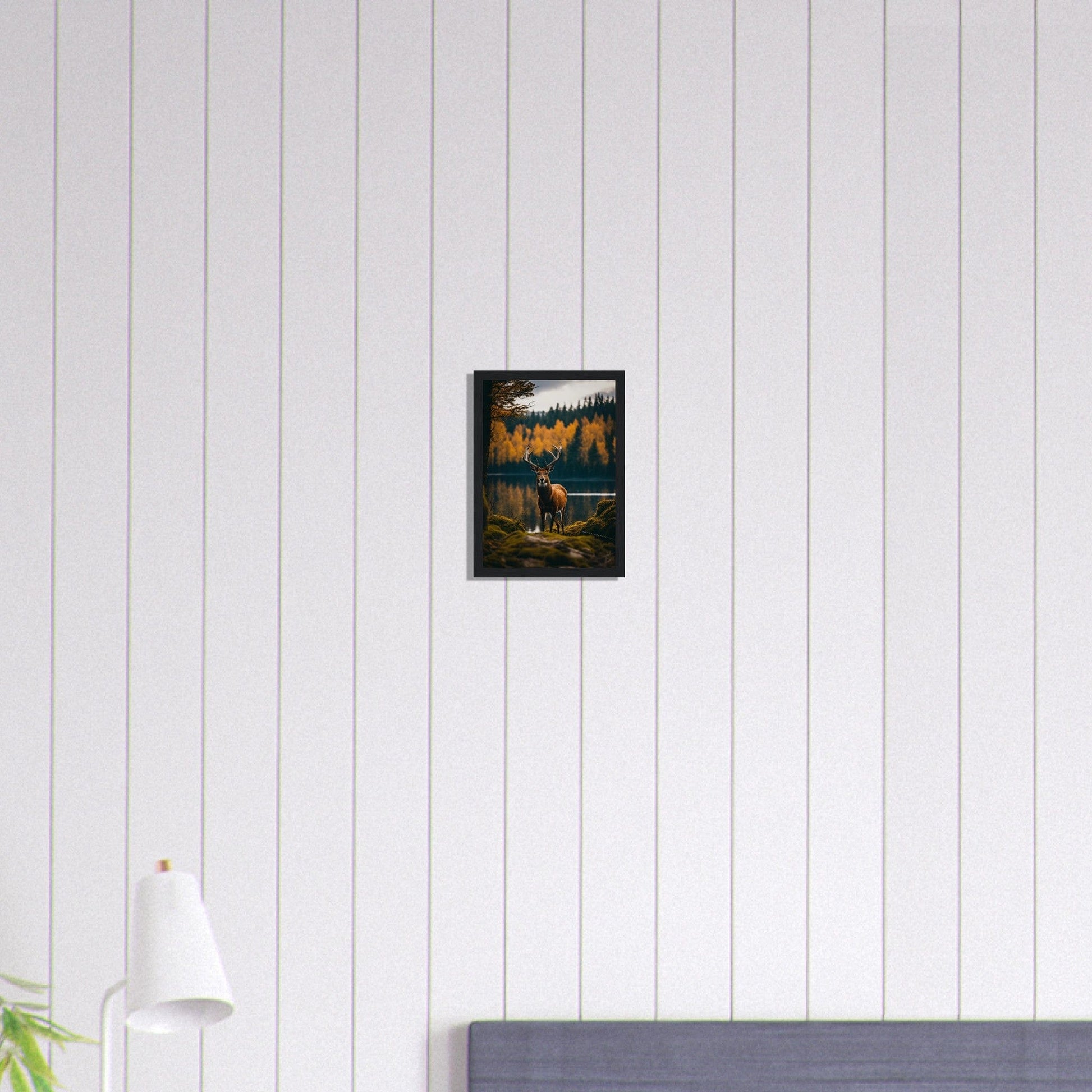 Canvanation Print Material A4 21x29.7 cm / 8x12″ Tableau Cerf Noblesse Naturelle