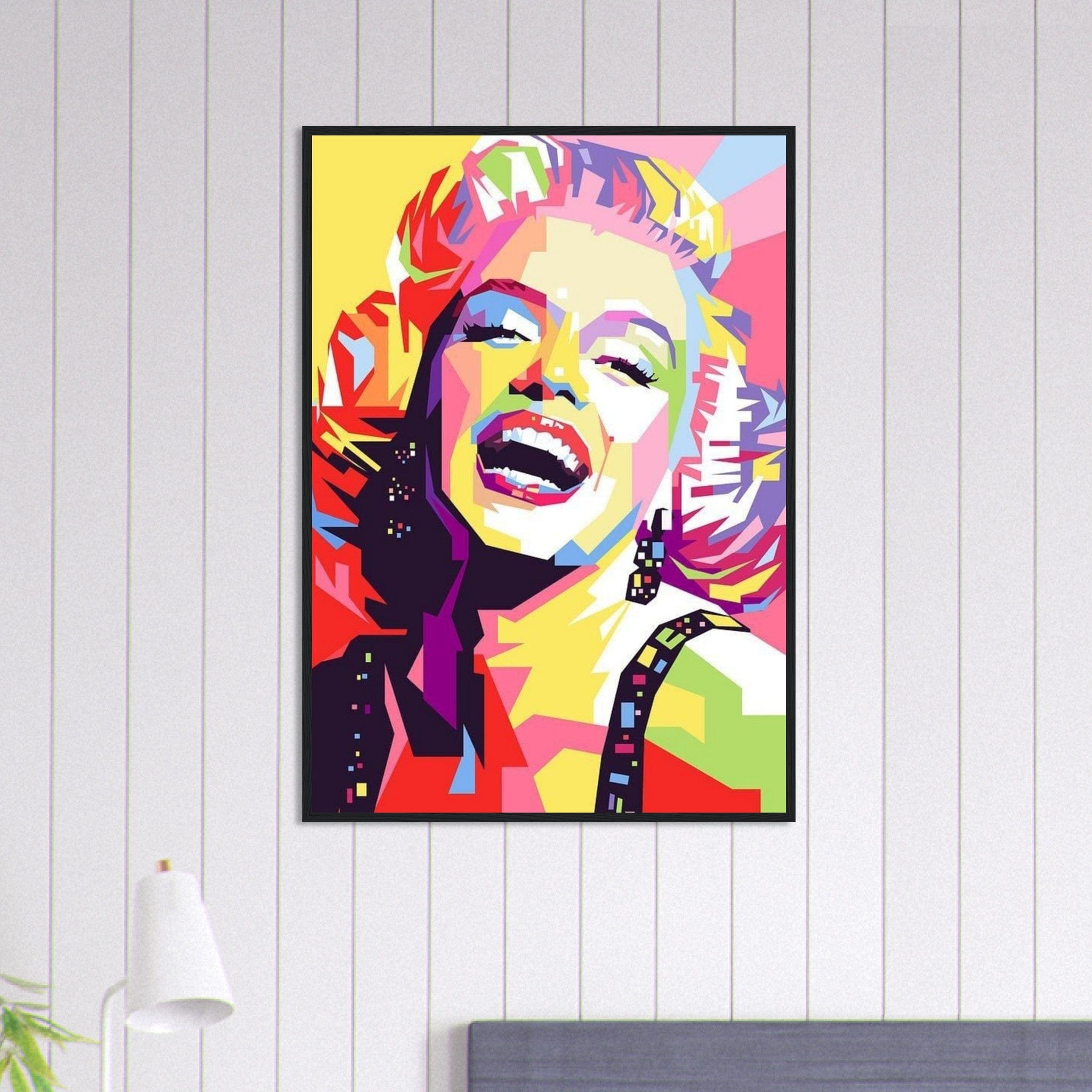 Canvanation Print Material 70x100 cm / 28x40″ Tableau Monroe Graffiti