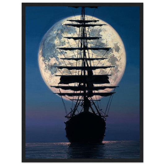 Gelato Print Material 45x60 cm / 18x24″ Tableau Peinture Mer Bateau