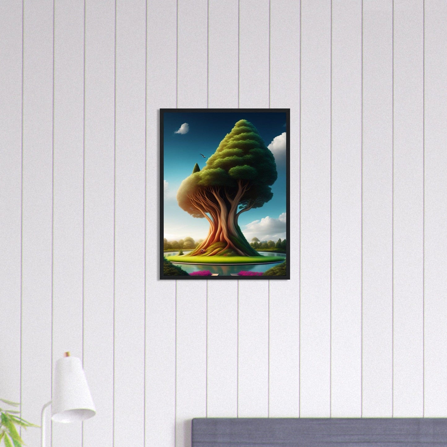 Canvanation Print Material Tableau Arbre Relief