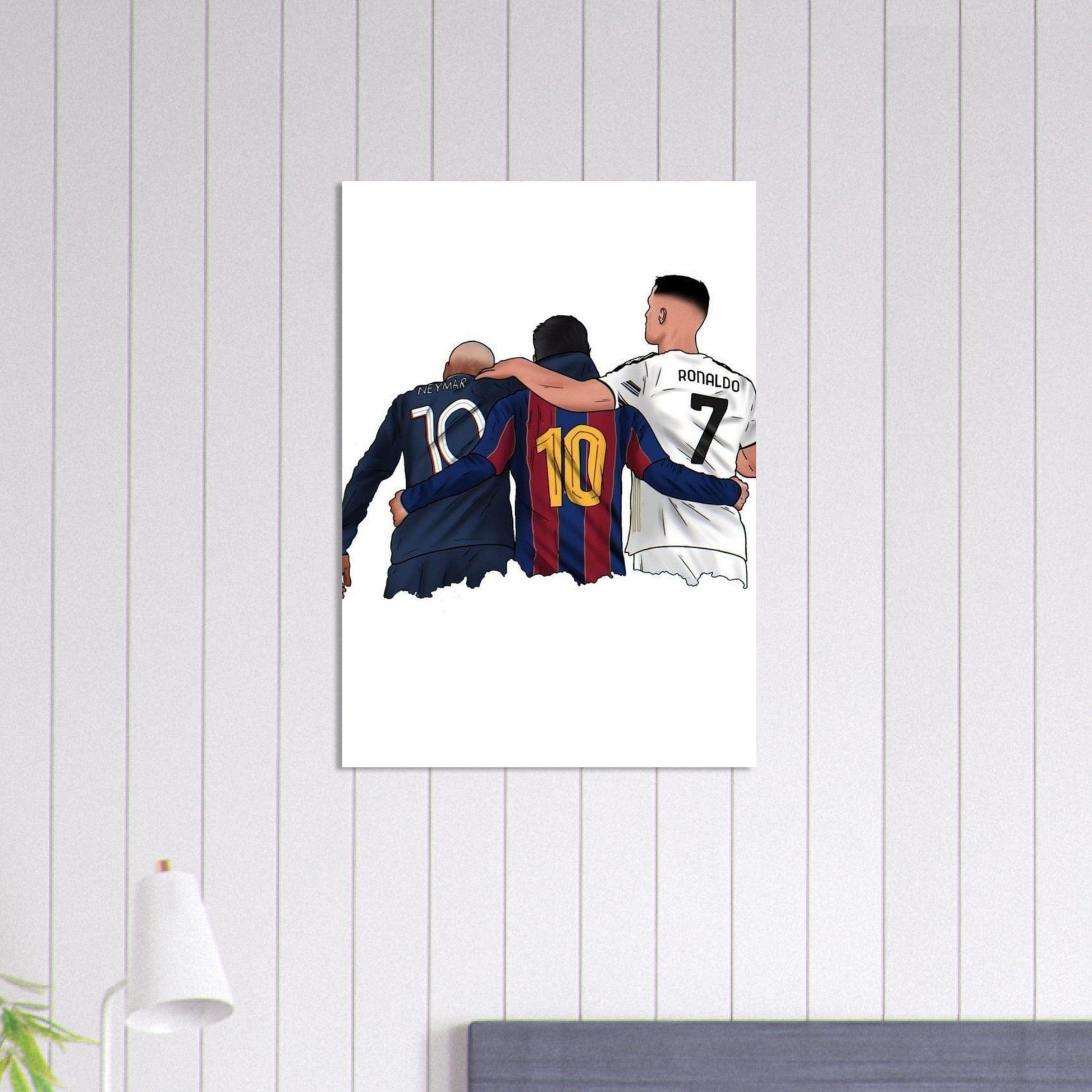 Gelato Print Material Poster Football Barca