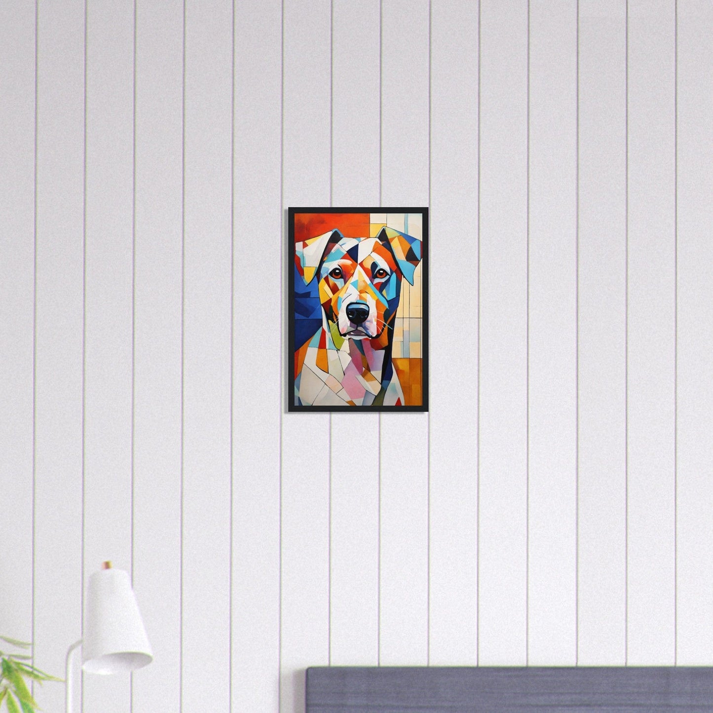 Canvanation Print Material 30x45 cm / 12x18″ Tableau Chien Aventure Et Loyauté