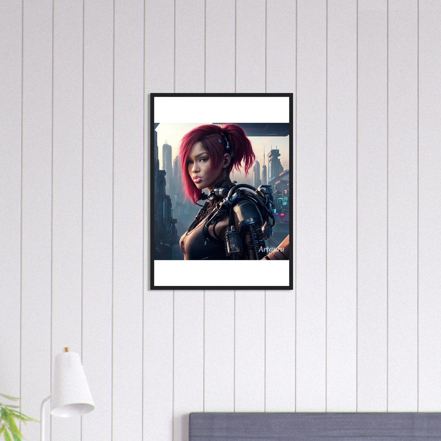 Canvanation Print Material 50x70 cm / 20x28″ Personnaliser Cadre Photo AI