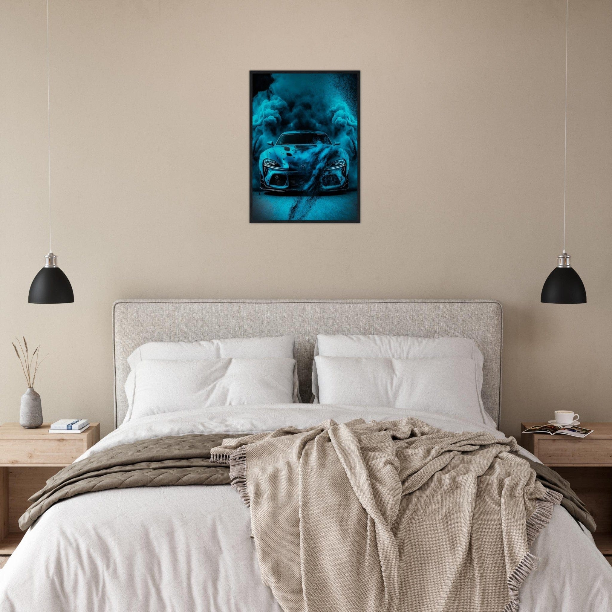 Canvanation Print Material 50x70 cm / 20x28″ Tableau Voiture Supra Cupra