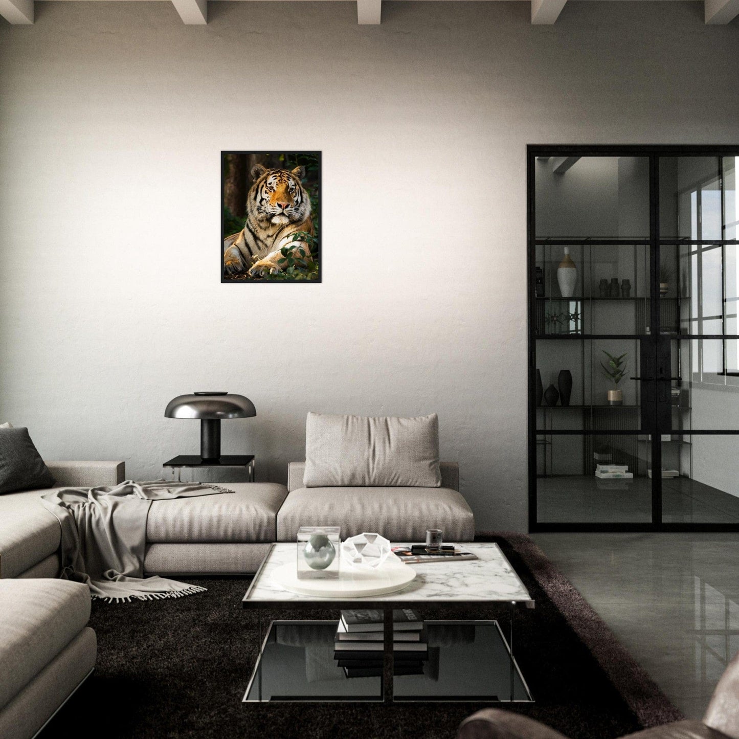 Canvanation Print Material Tableau Tigre