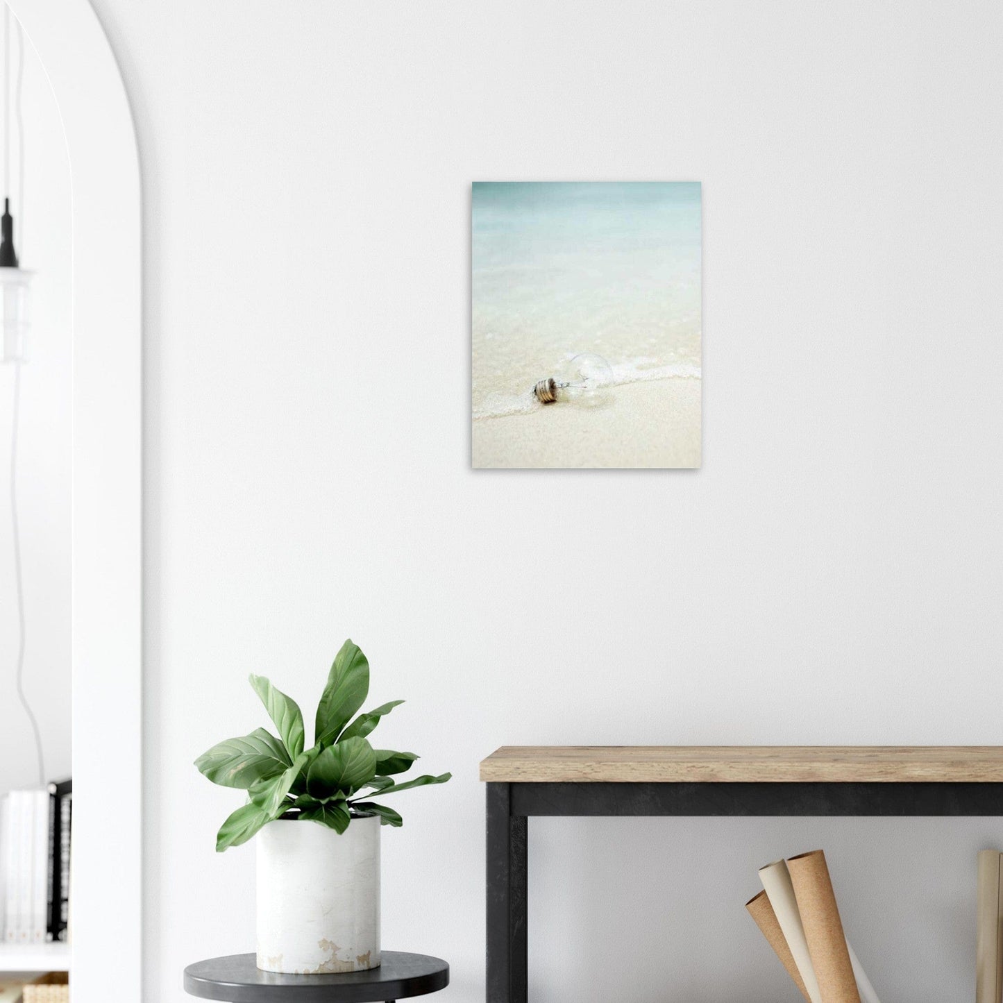 Canvanation E / 40x50  cm Affiche Mer Bretagne