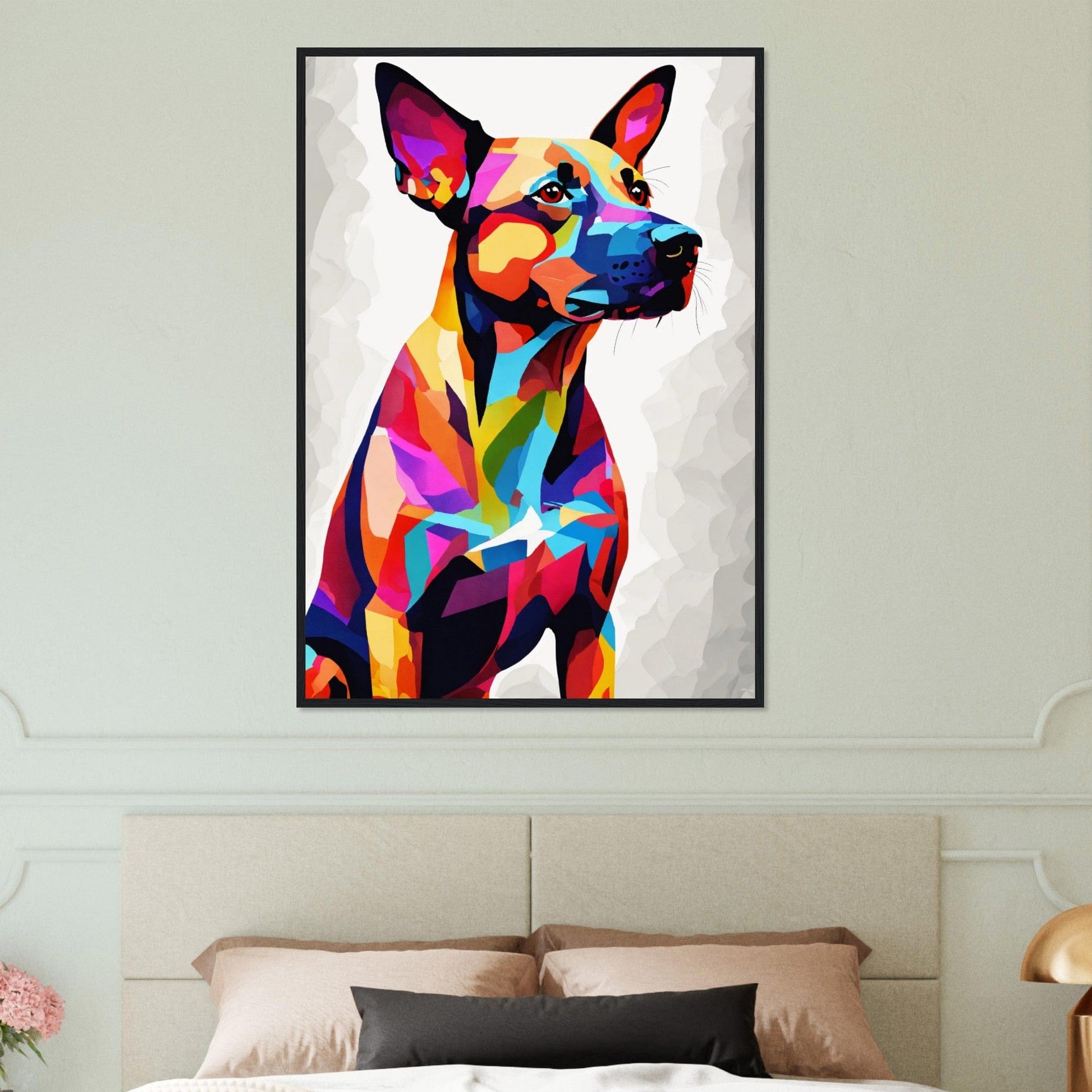 Canvanation Print Material Tableau Chien Ami Pour Toujours