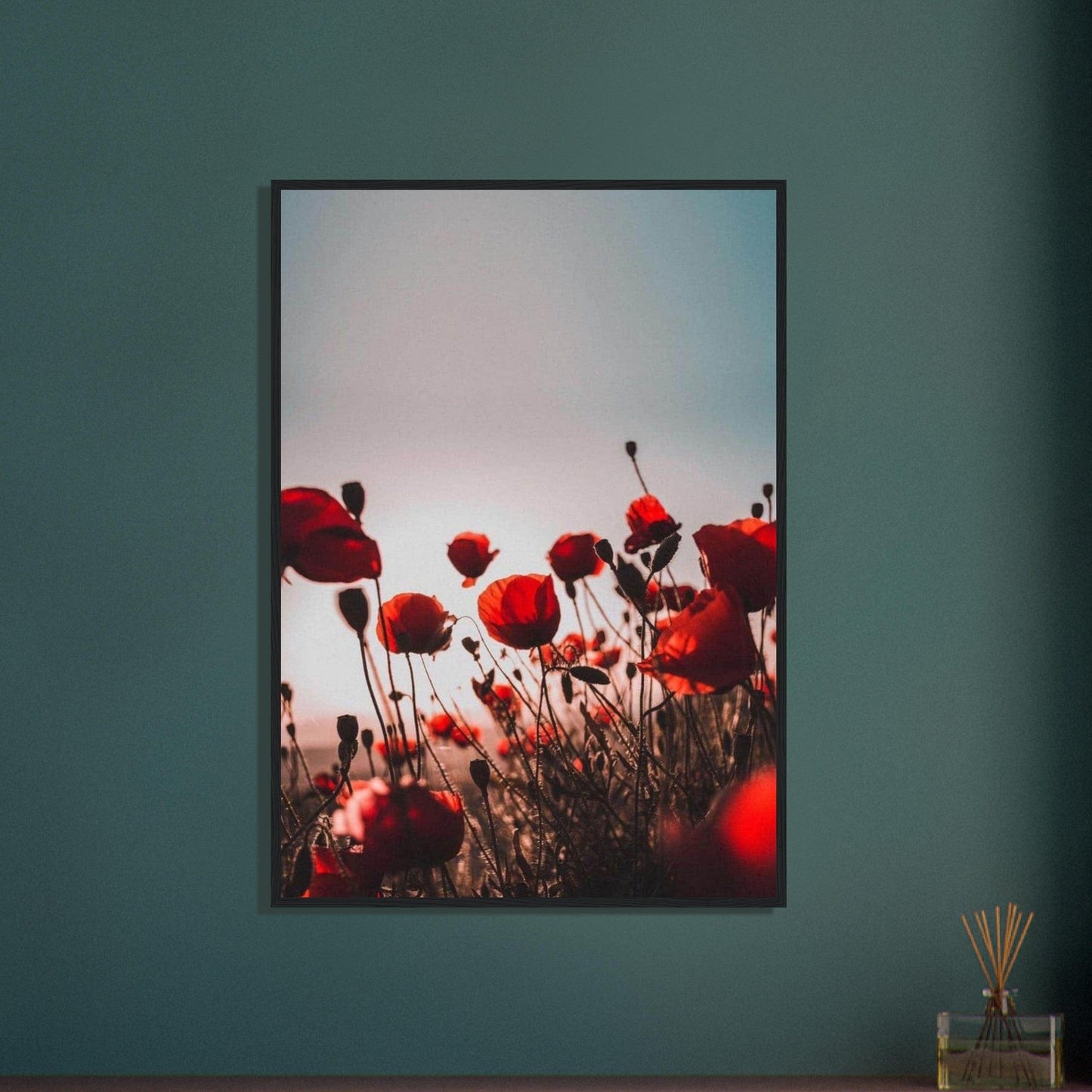 Canvanation Print Material 70x100 cm / 28x40″ Tableau Les Coquelicots