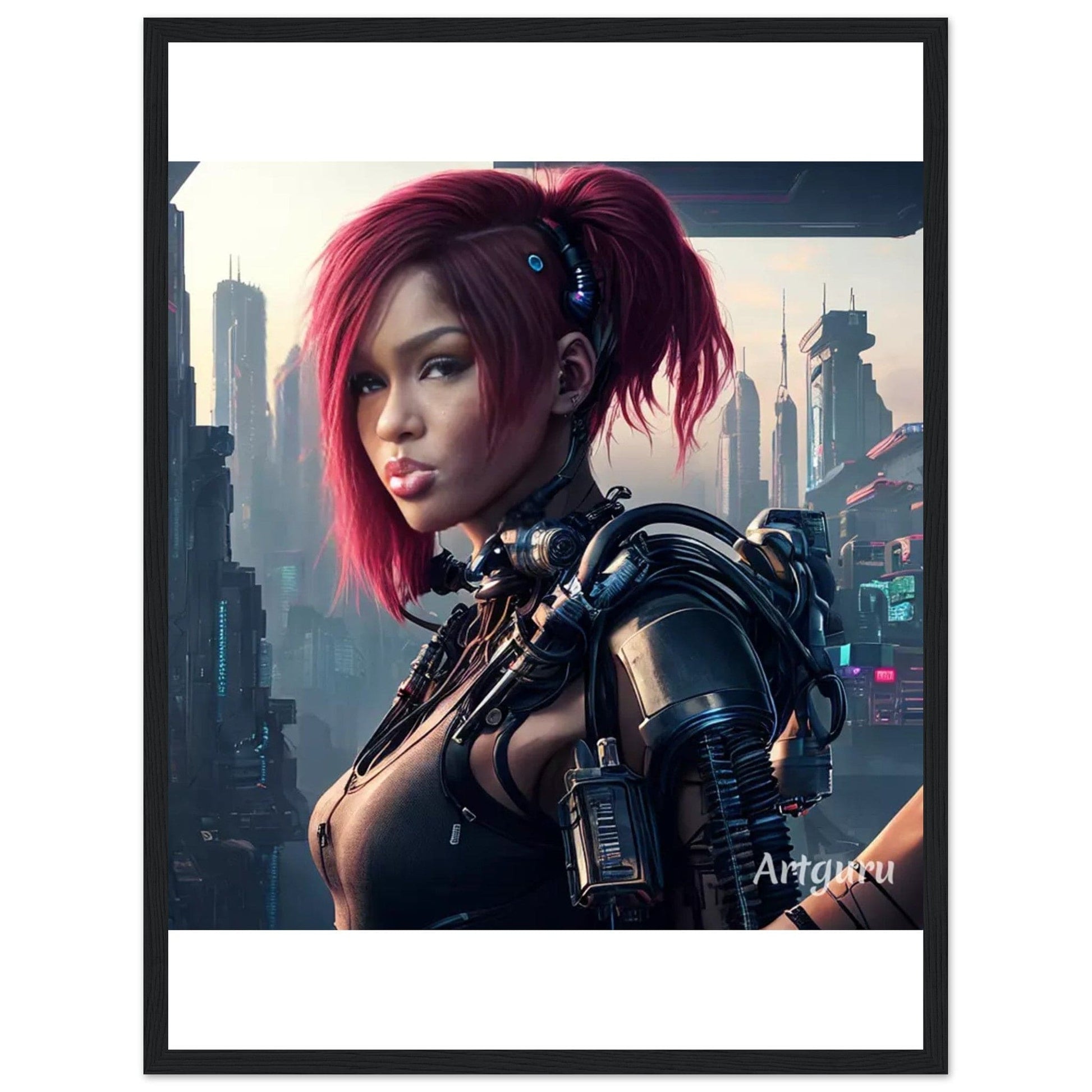 Canvanation Print Material 45x60 cm / 18x24″ Cadre Photo Personnalisé AI