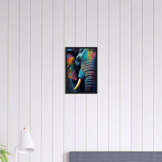 Canvanation Print Material 30x45 cm / 12x18″ Tableau Elephant Trompe Céleste