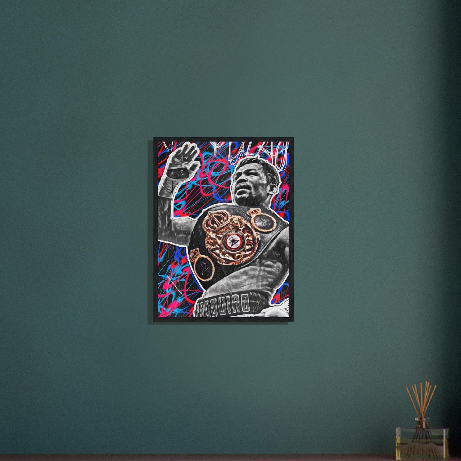 Canvanation Print Material Tableau Champion Boxe