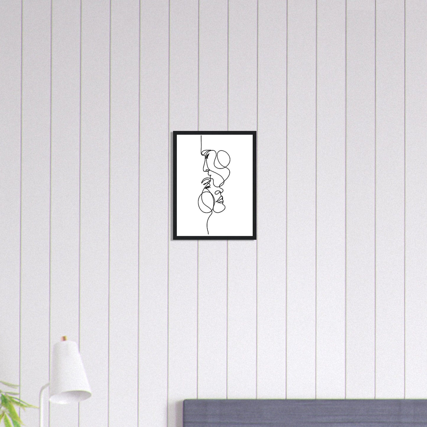 Canvanation Print Material 30x40 cm / 12x16″ Tableau Couple Symphonie des Sentiments