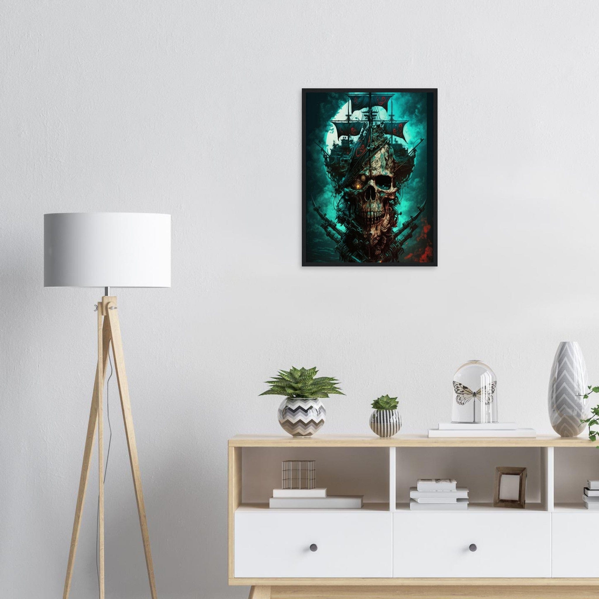 Canvanation Print Material Tableau Voilier Horizon Azur