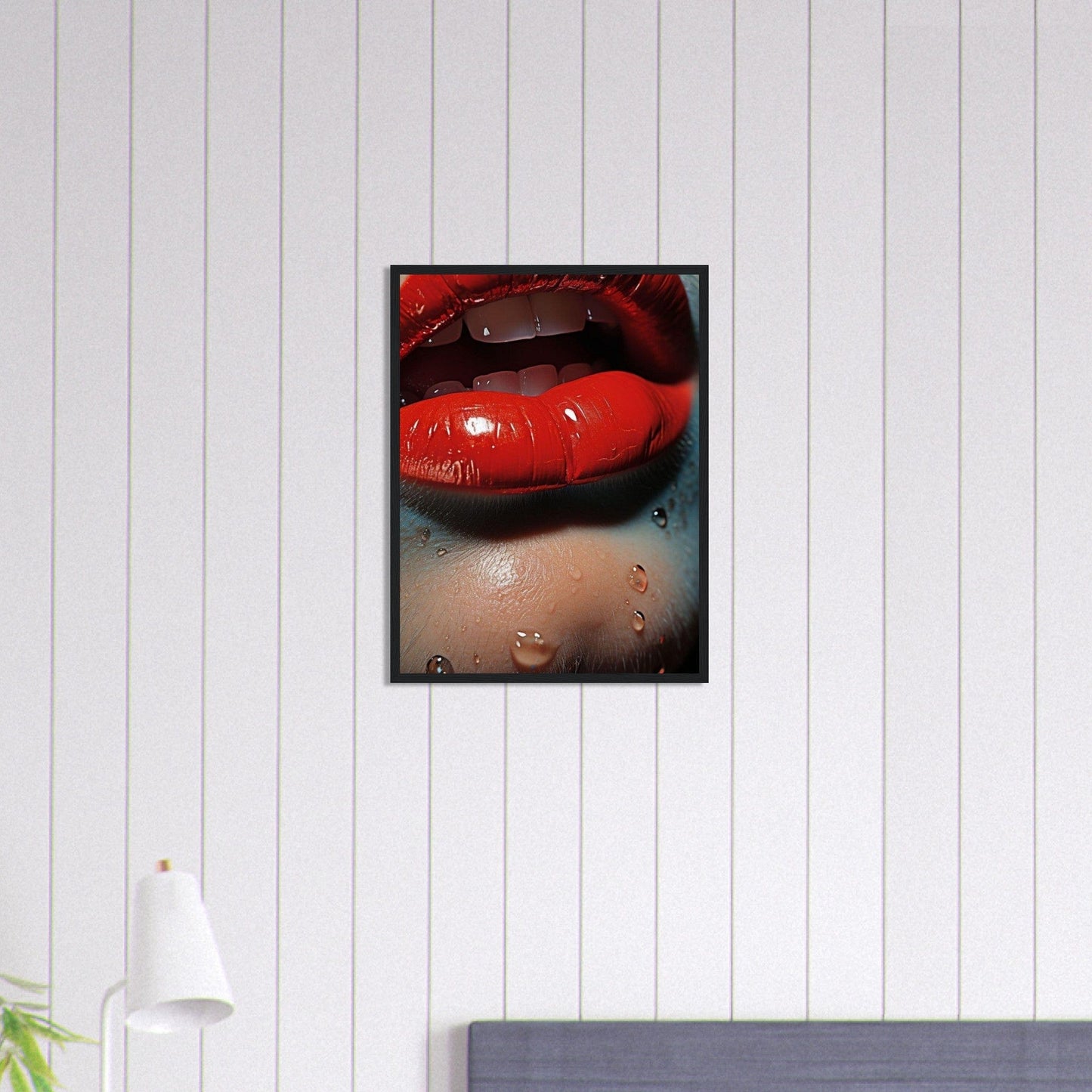 Canvanation Print Material 45x60 cm / 18x24″ Tableau Femme au Lèvre Glamour