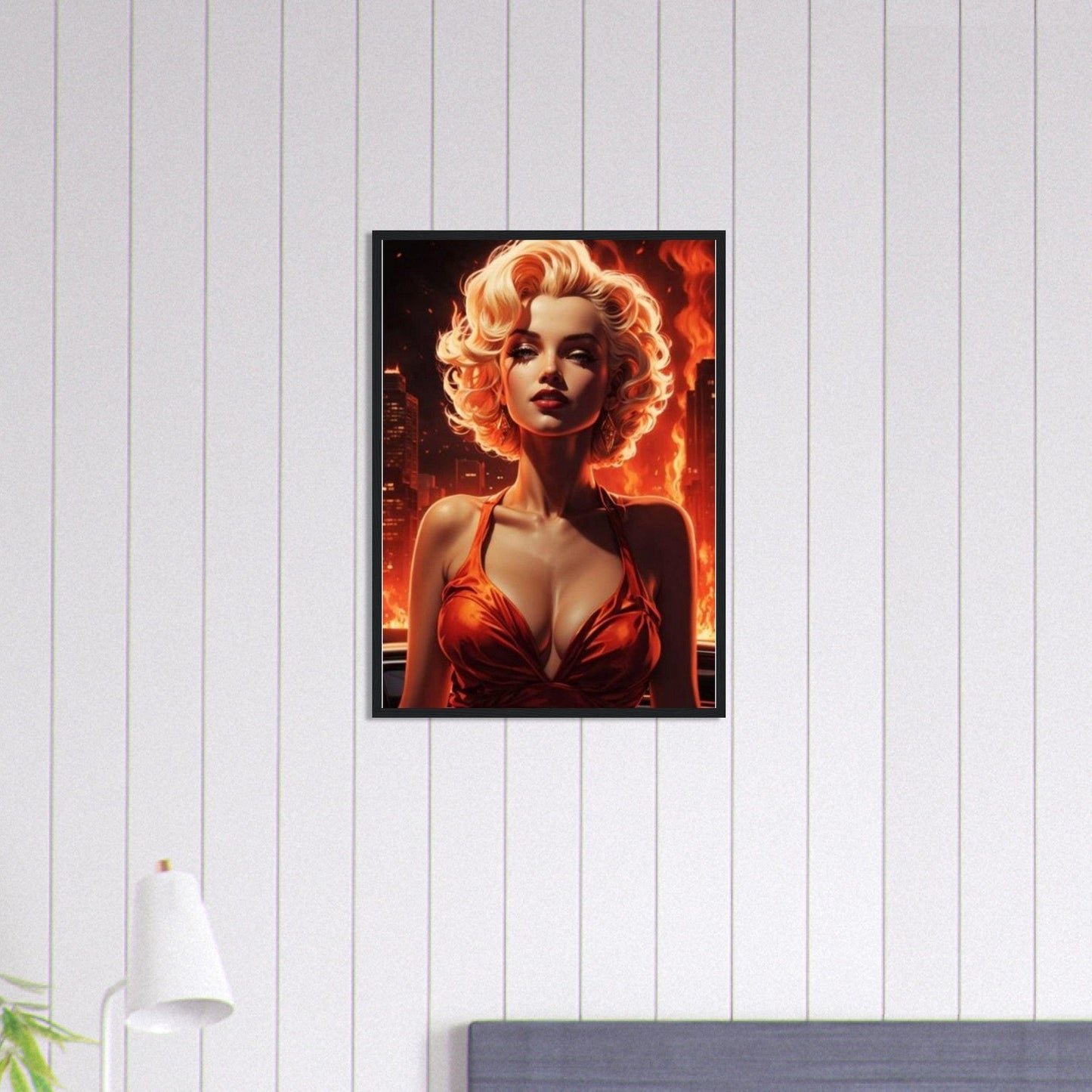 Canvanation Print Material 50x70 cm / 20x28″ Tableau Femme Fatale