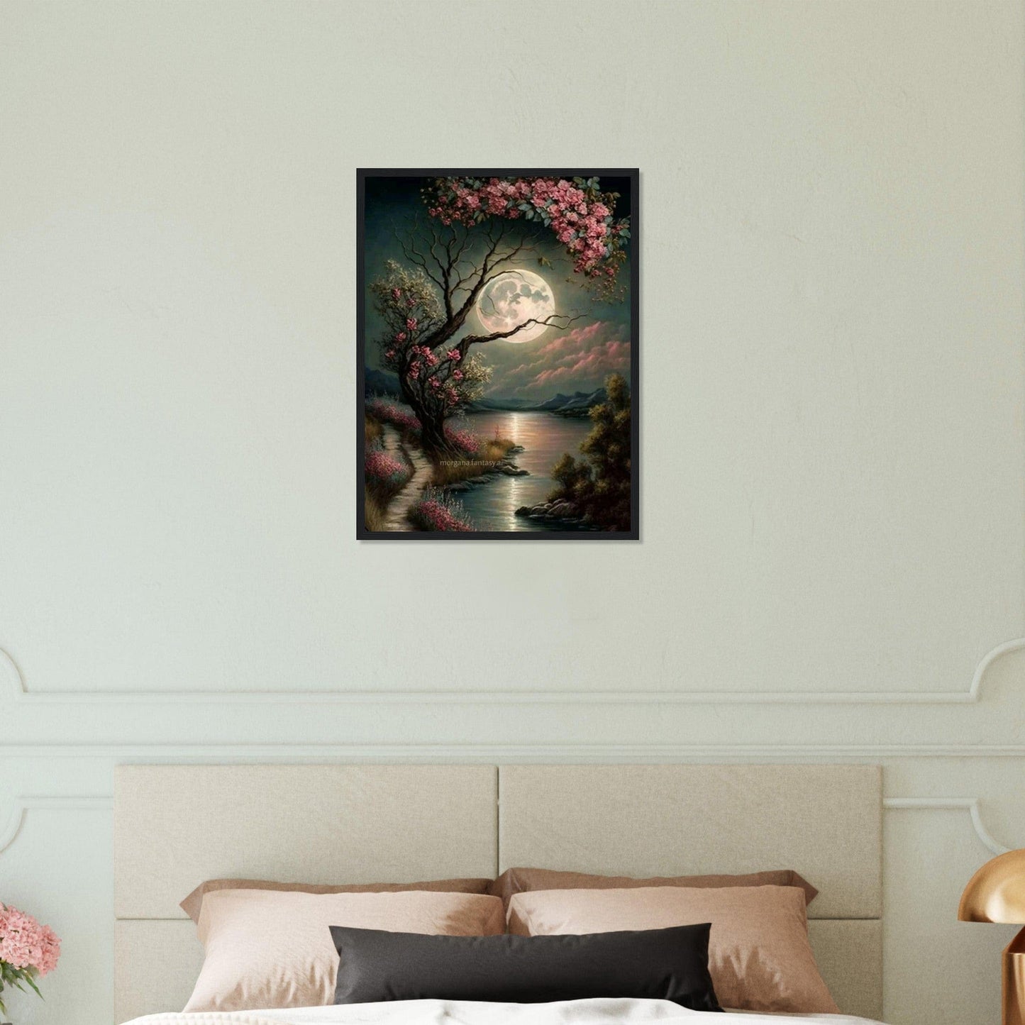 Gelato Print Material Tableau Paysage Lune