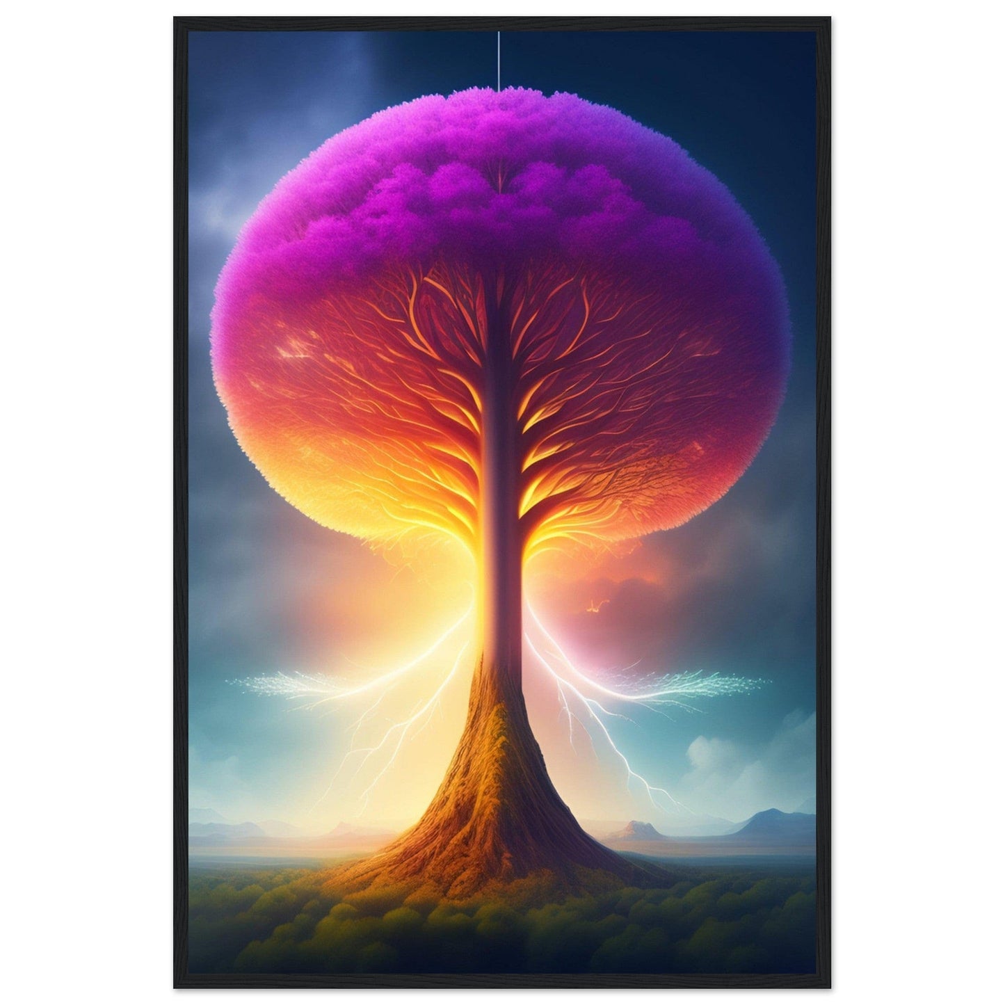Canvanation Print Material 60x90 cm / 24x36″ Tableau Mural Arbre De Vie