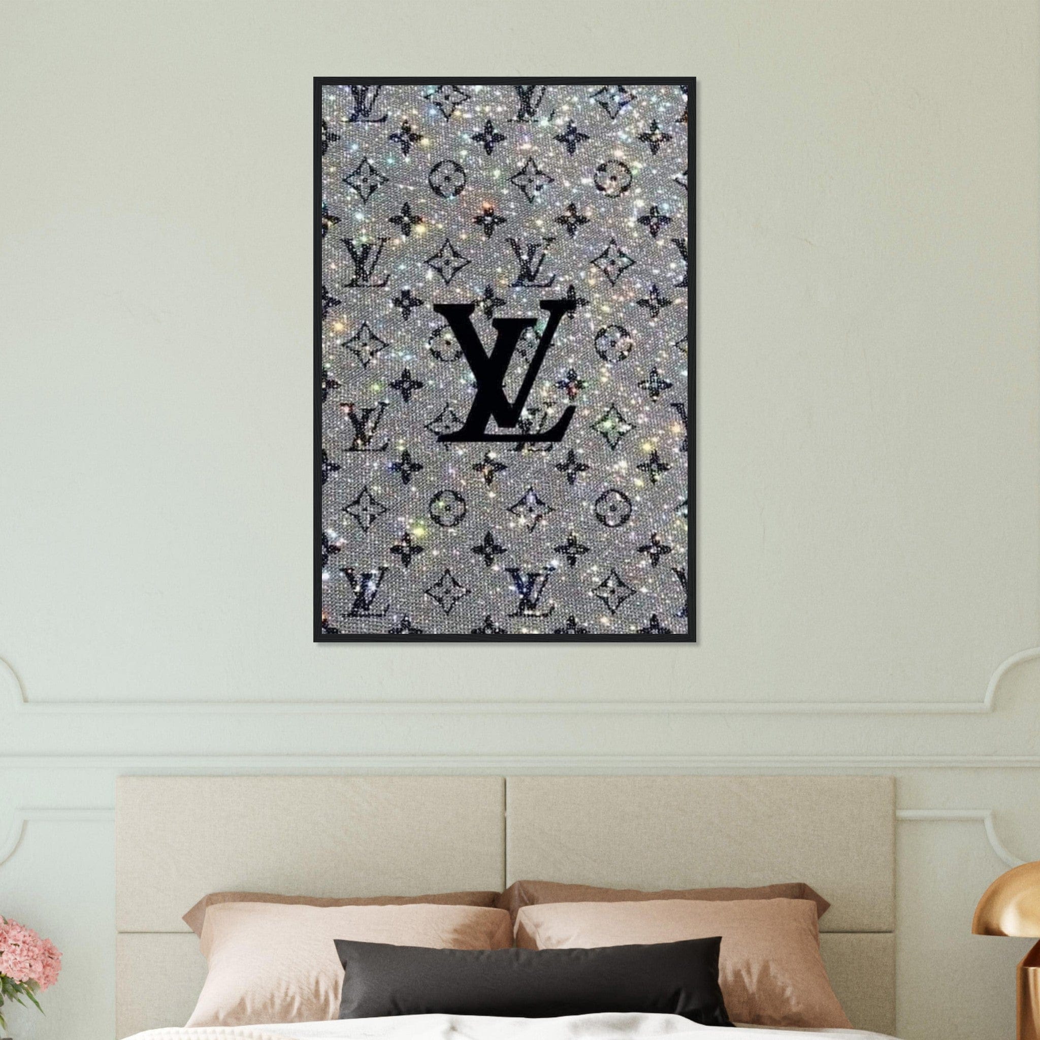 Canvanation Print Material 60x90 cm / 24x36″ Tableau Louis Vuitton Scintillant