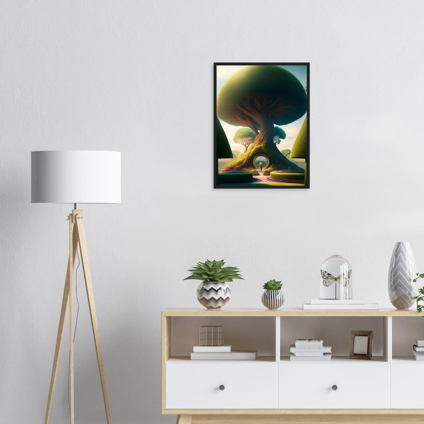 Canvanation Print Material Tableau Arbre De Vie Nature
