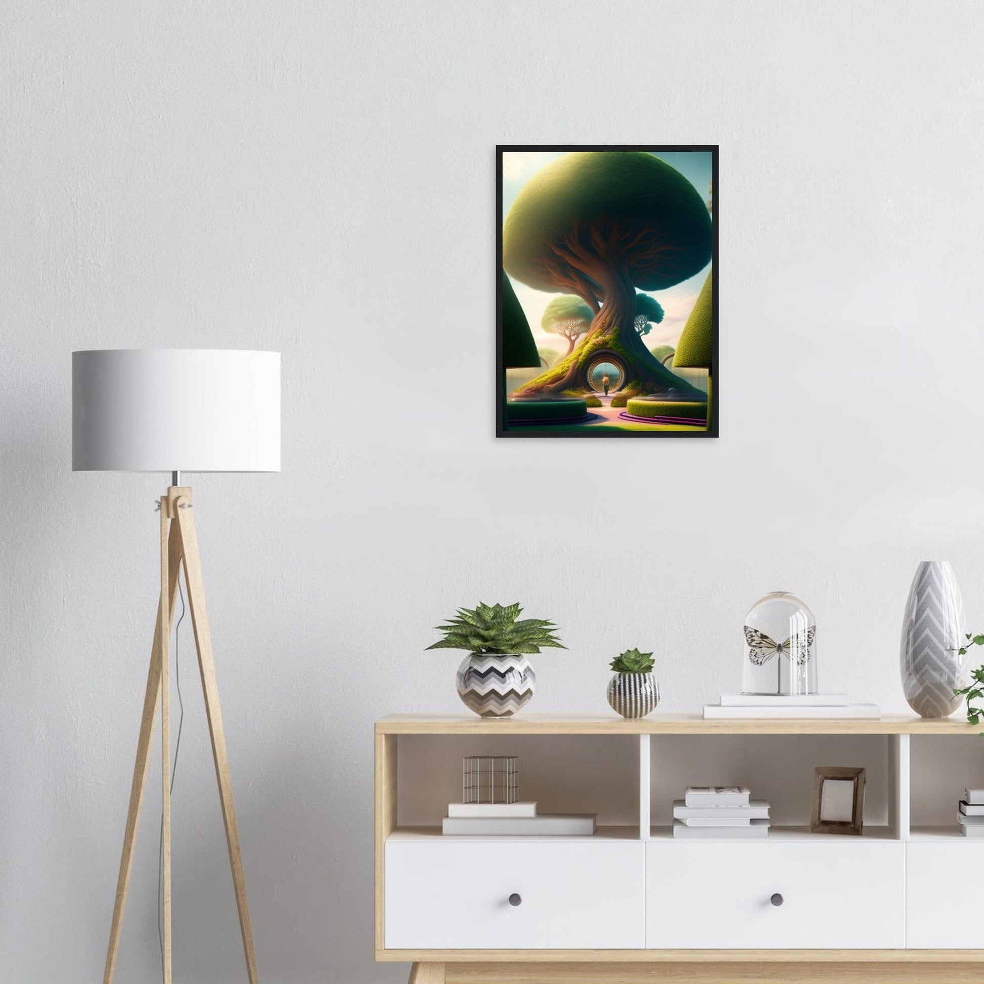 Canvanation Print Material Tableau Arbre De Vie Nature