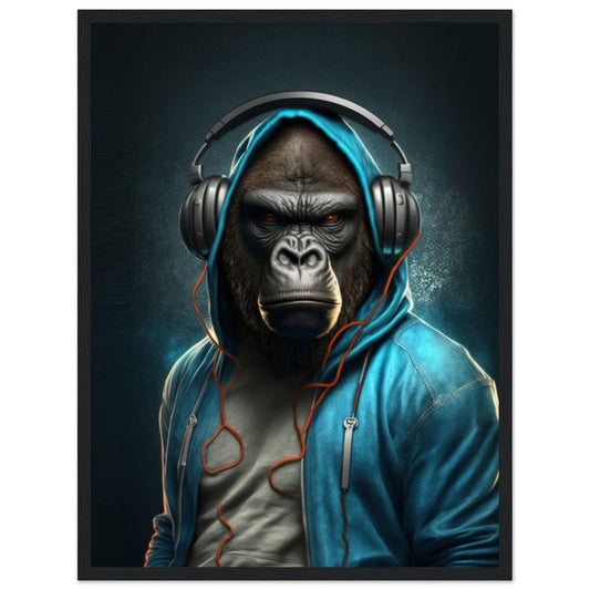 Canvanation Print Material 45x60 cm / 18x24″ Gorille Tableau