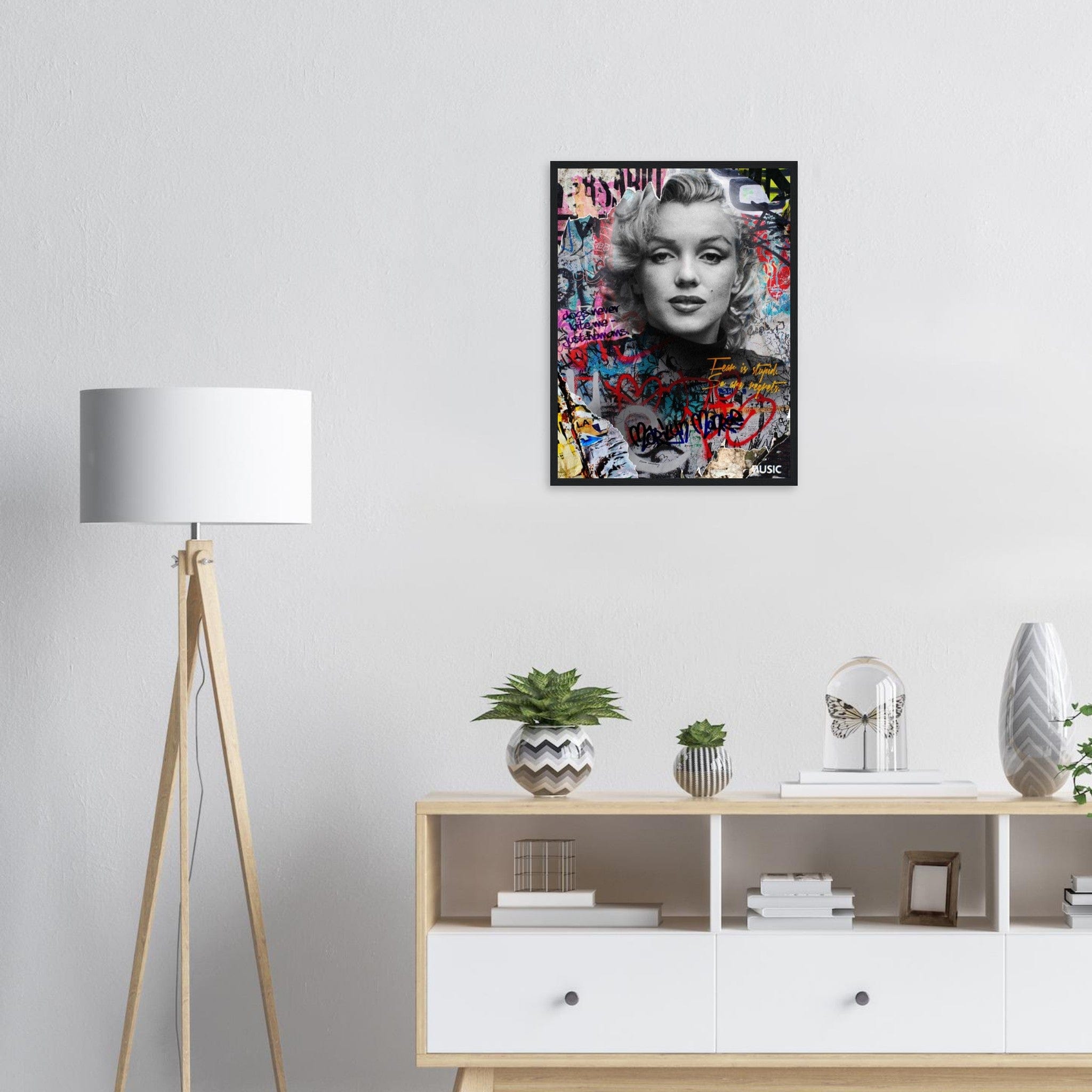 Canvanation Print Material Tableau Street Art Palette Citadine