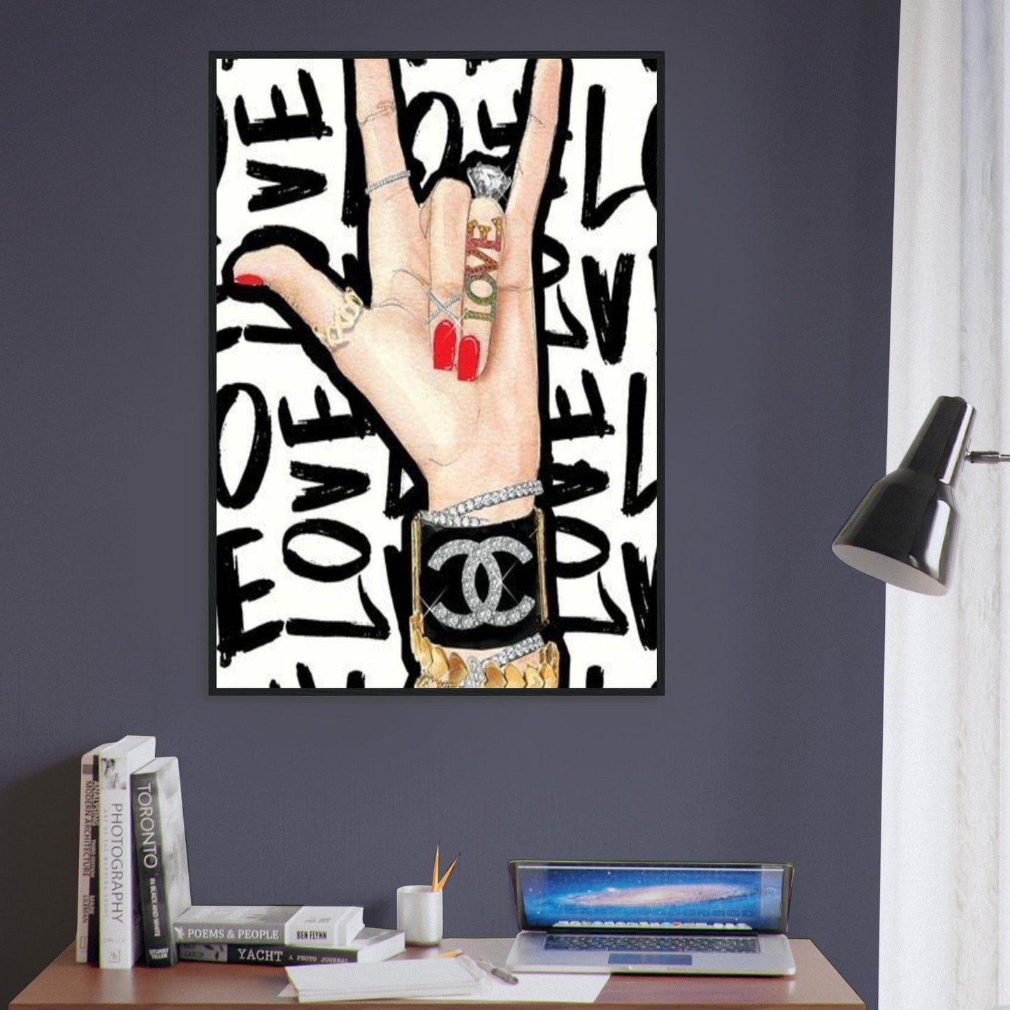 Canvanation Print Material Tableau Chanel Numéro 5