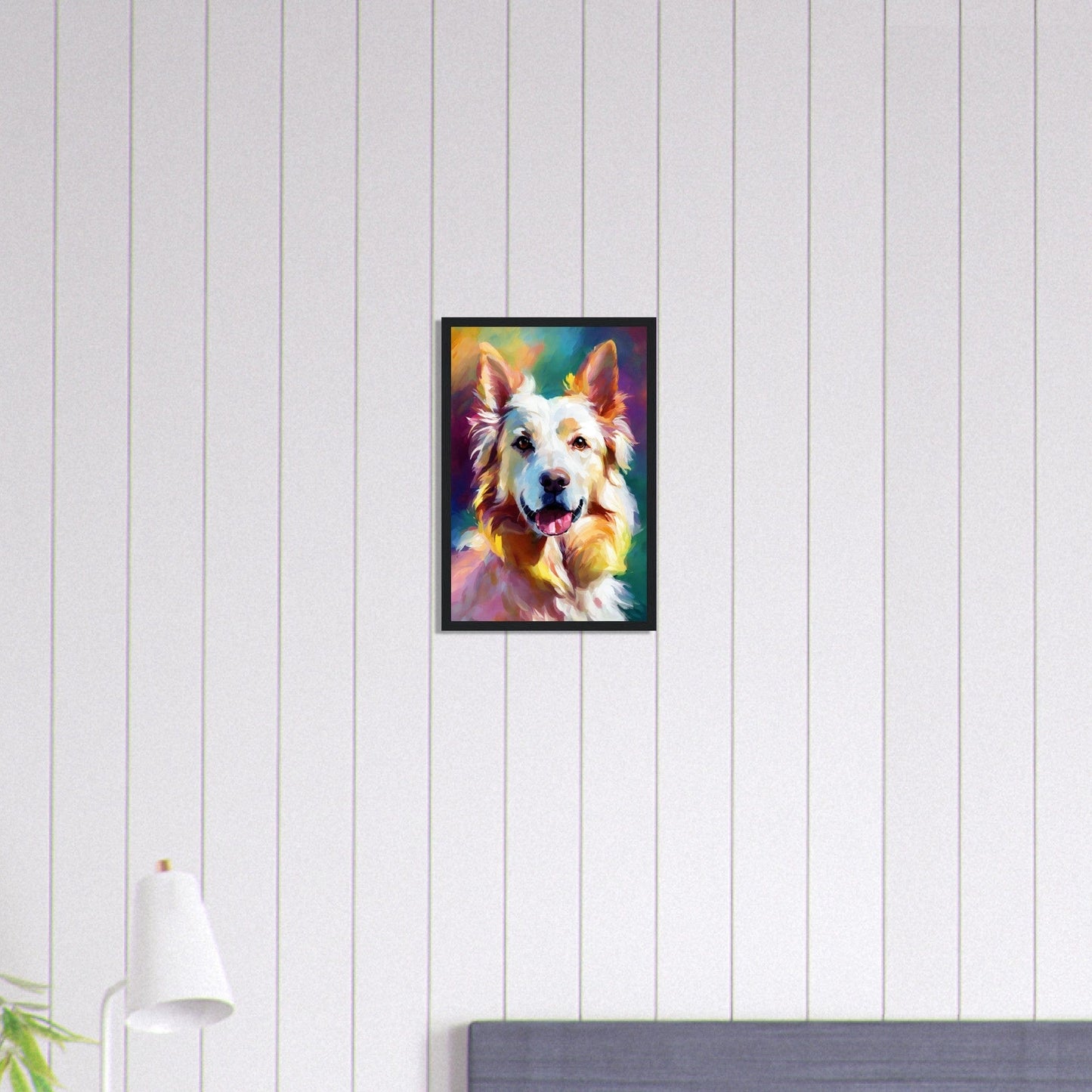 Canvanation Print Material 30x45 cm / 12x18″ Tableau Chien Pattes Et Poils