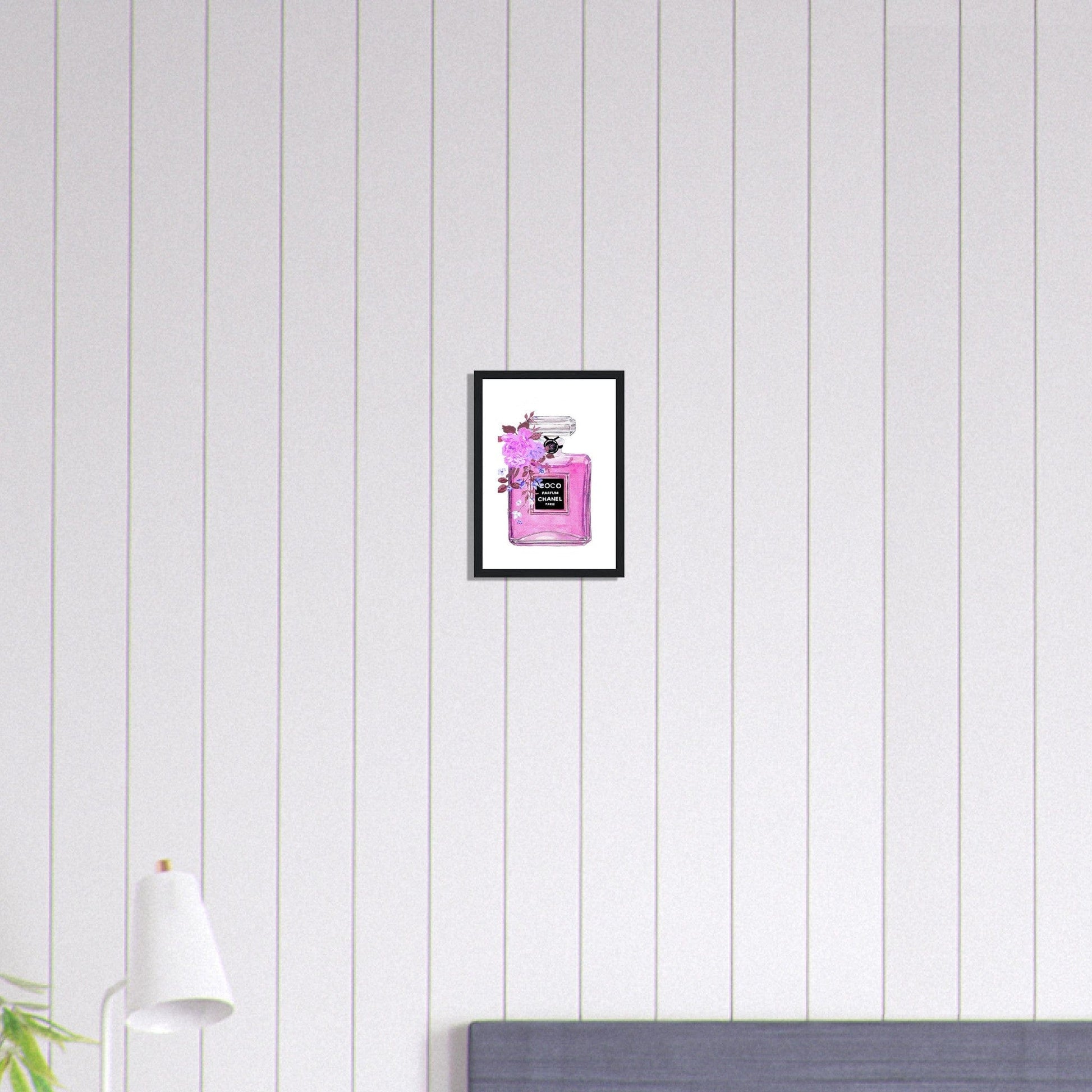 Canvanation Print Material A4 21x29.7 cm / 8x12″ Tableau Chanel Numéro 5 Rose