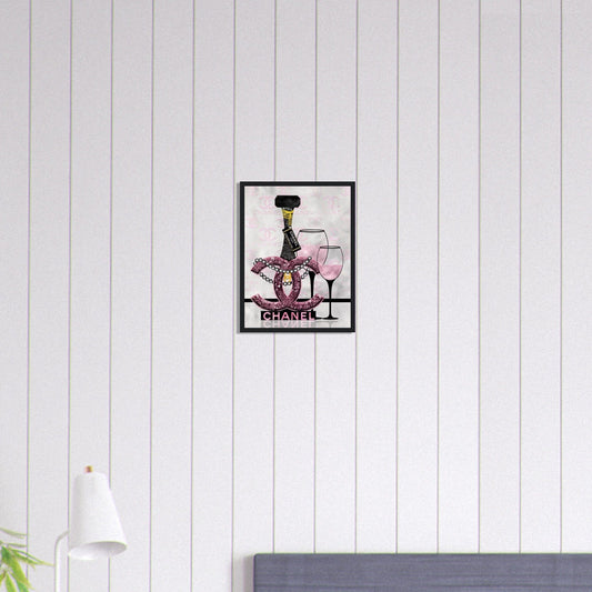 Canvanation Print Material 30x40 cm / 12x16″ Tableau Chanel Champagne