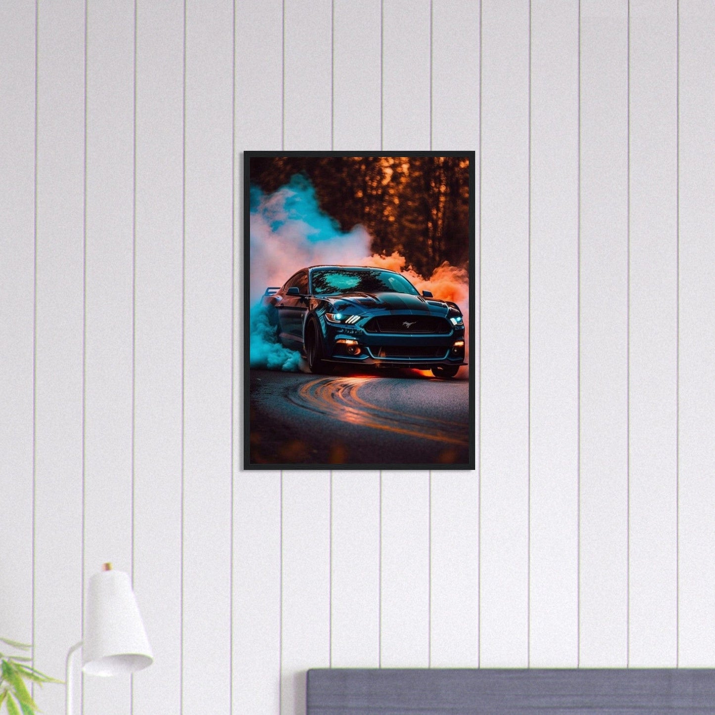 Canvanation Print Material 50x70 cm / 20x28″ Tableau Voiture Shleby Gt
