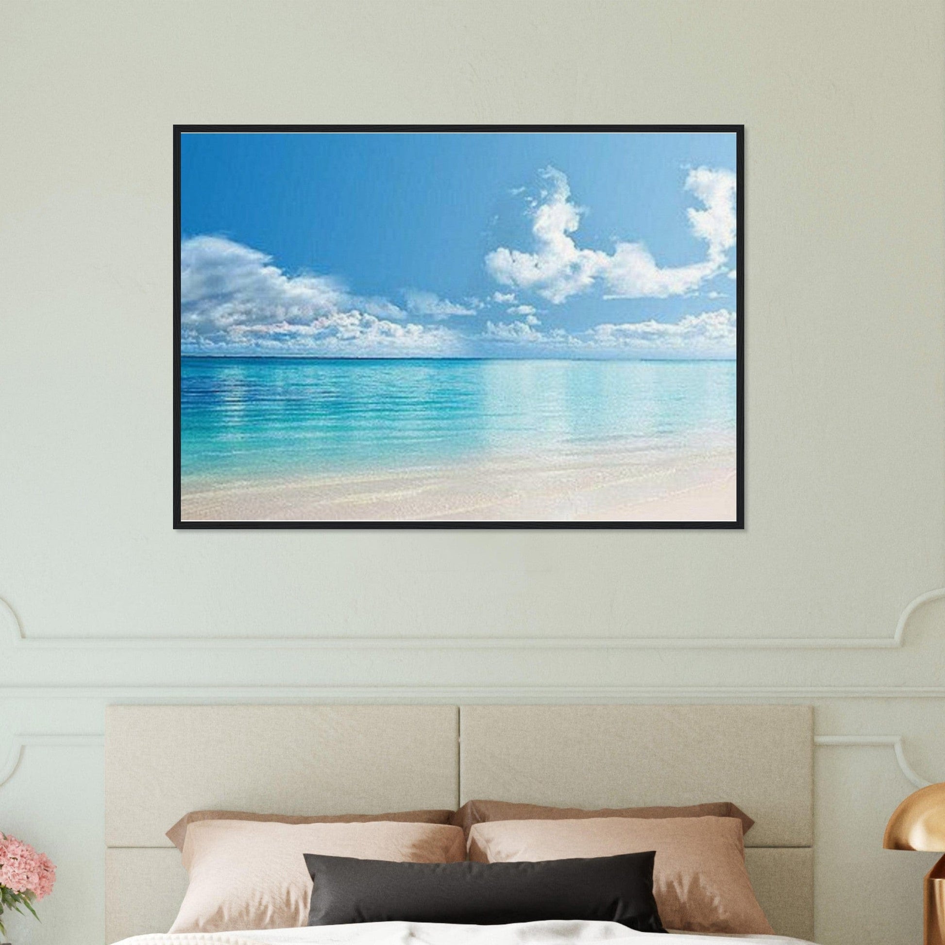 Gelato Print Material Tableau Panoramique Mer Bleu