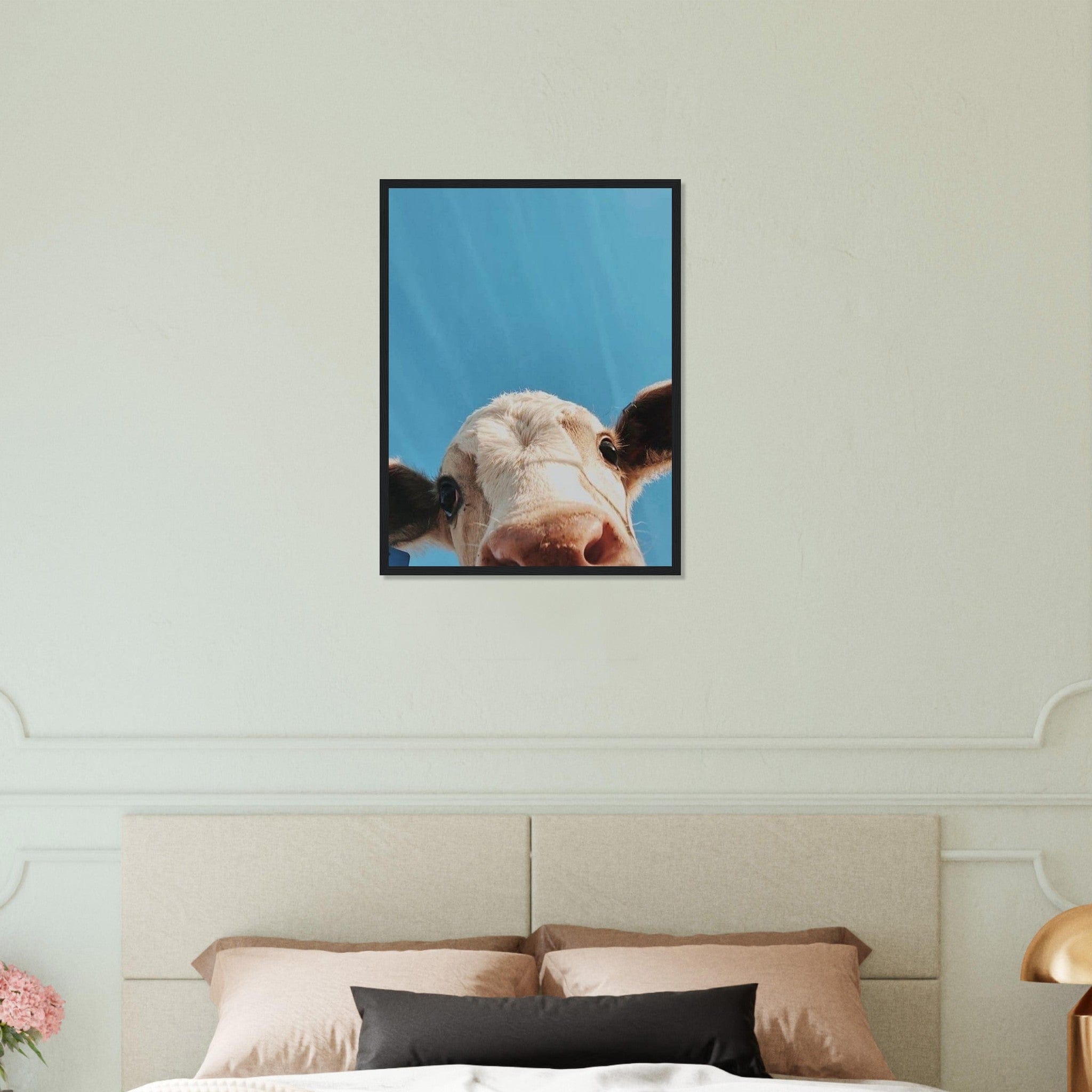 Canvanation Print Material Tableau Vache Highland