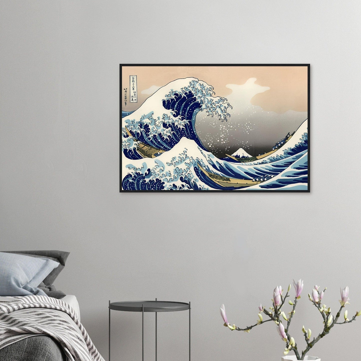 Canvanation 60x90 cm / 24x36″ / 0030-01 Tableau Vague Japonaise