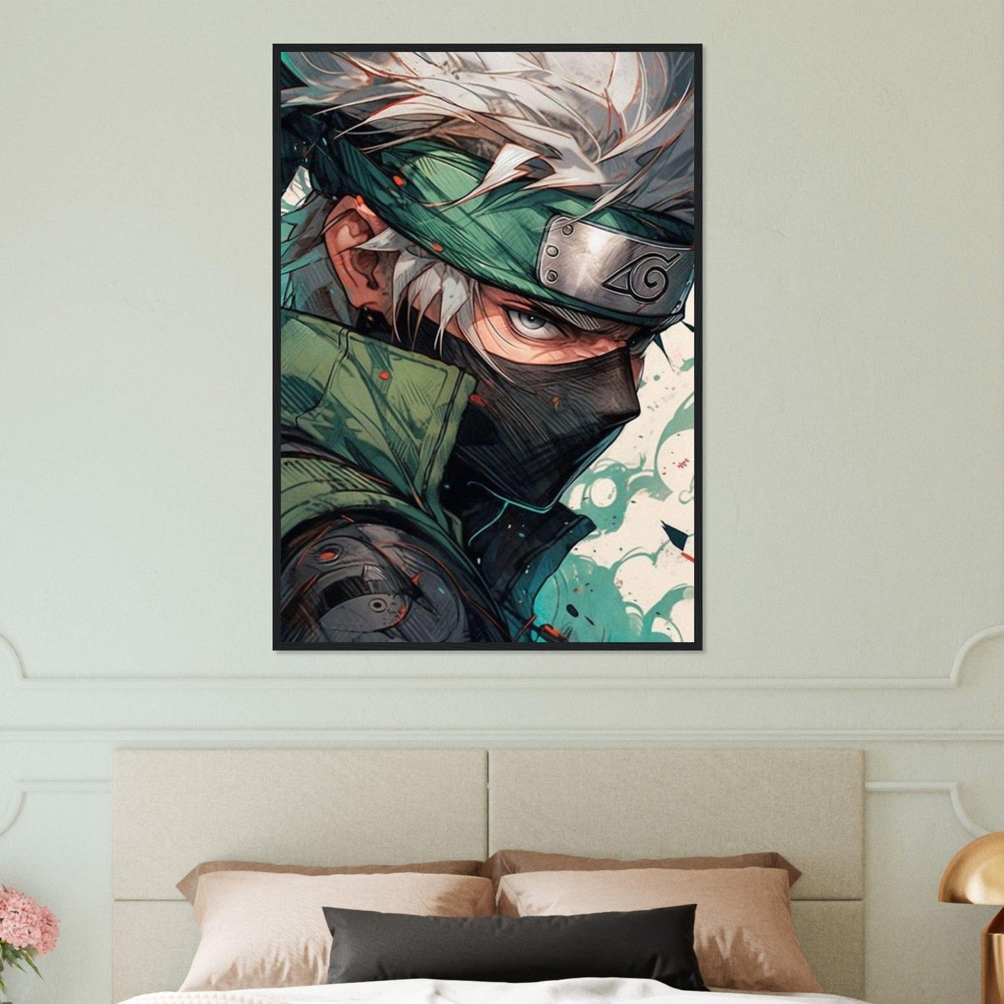 Canvanation Print Material Tableau Naruto Kakashi Ninja