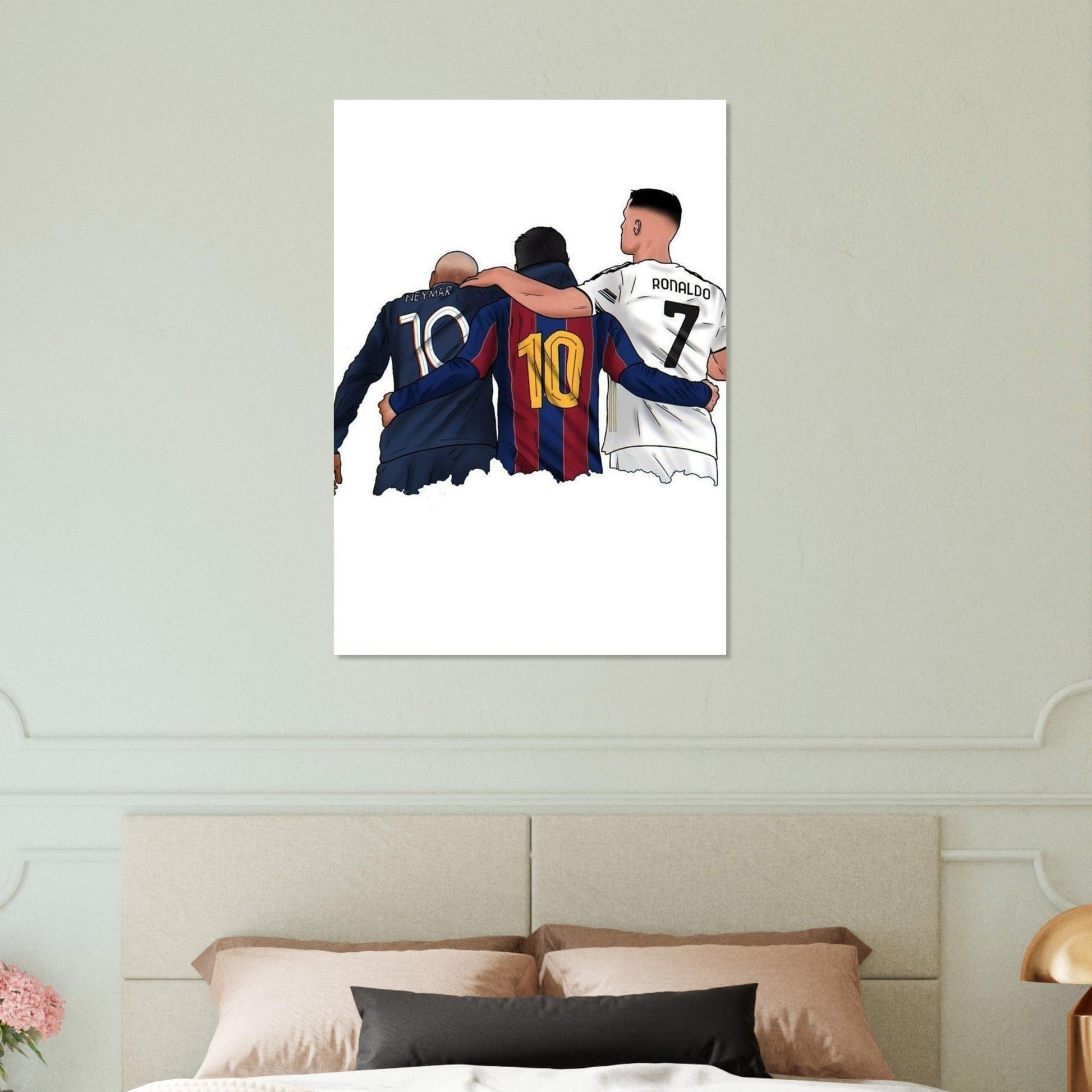 Gelato Print Material A1 (59.4 x 84.1  cm) Poster Football Barca