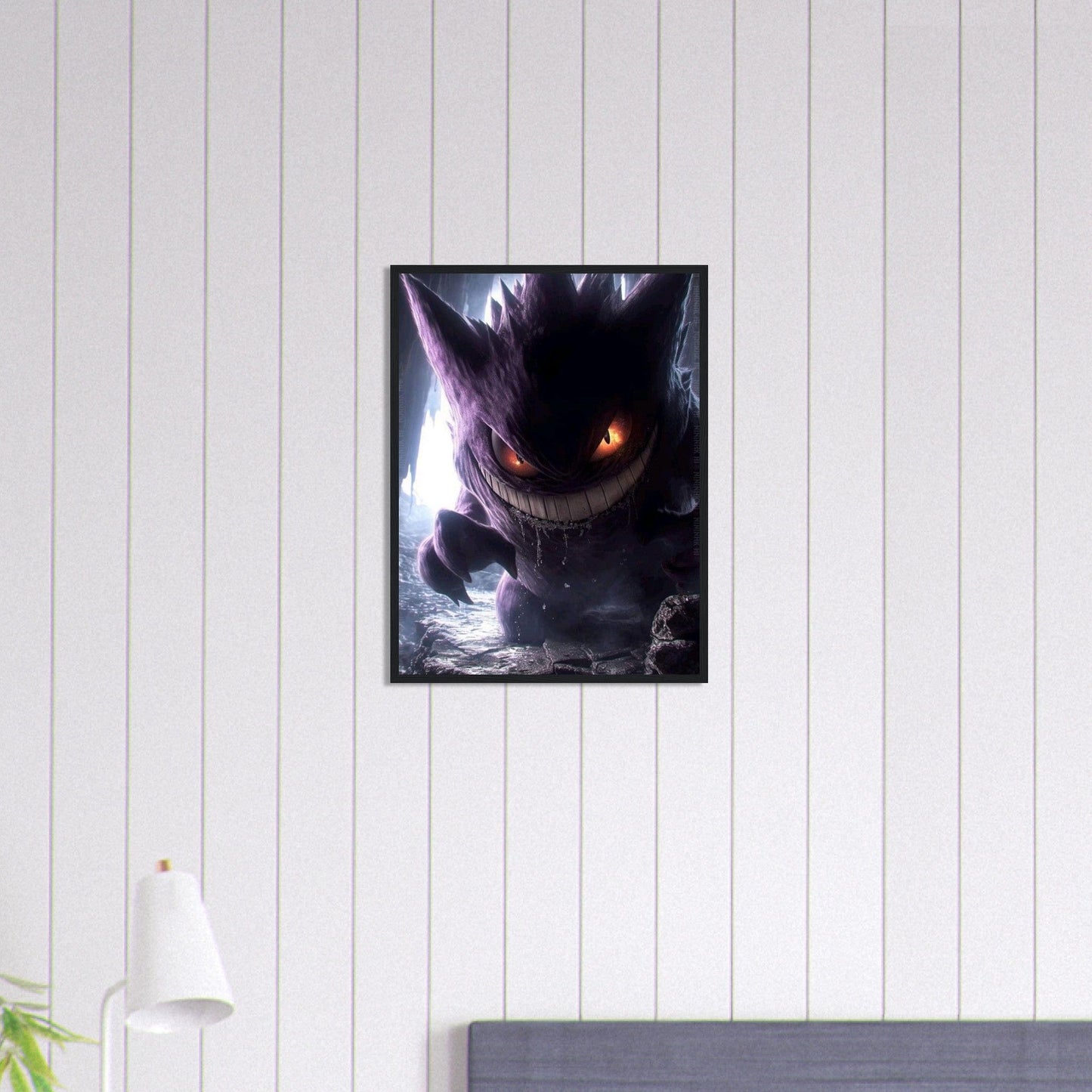 Canvanation Print Material 45x60 cm / 18x24″ Tableau Pokémon Monstre Horreur