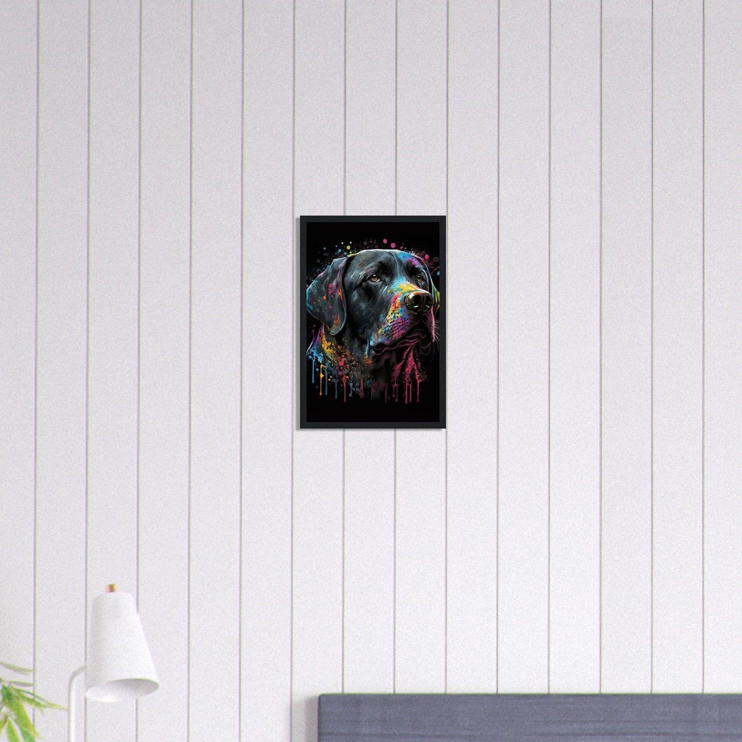 Canvanation Print Material 30x45 cm / 12x18″ Tableau Chien Pop Art