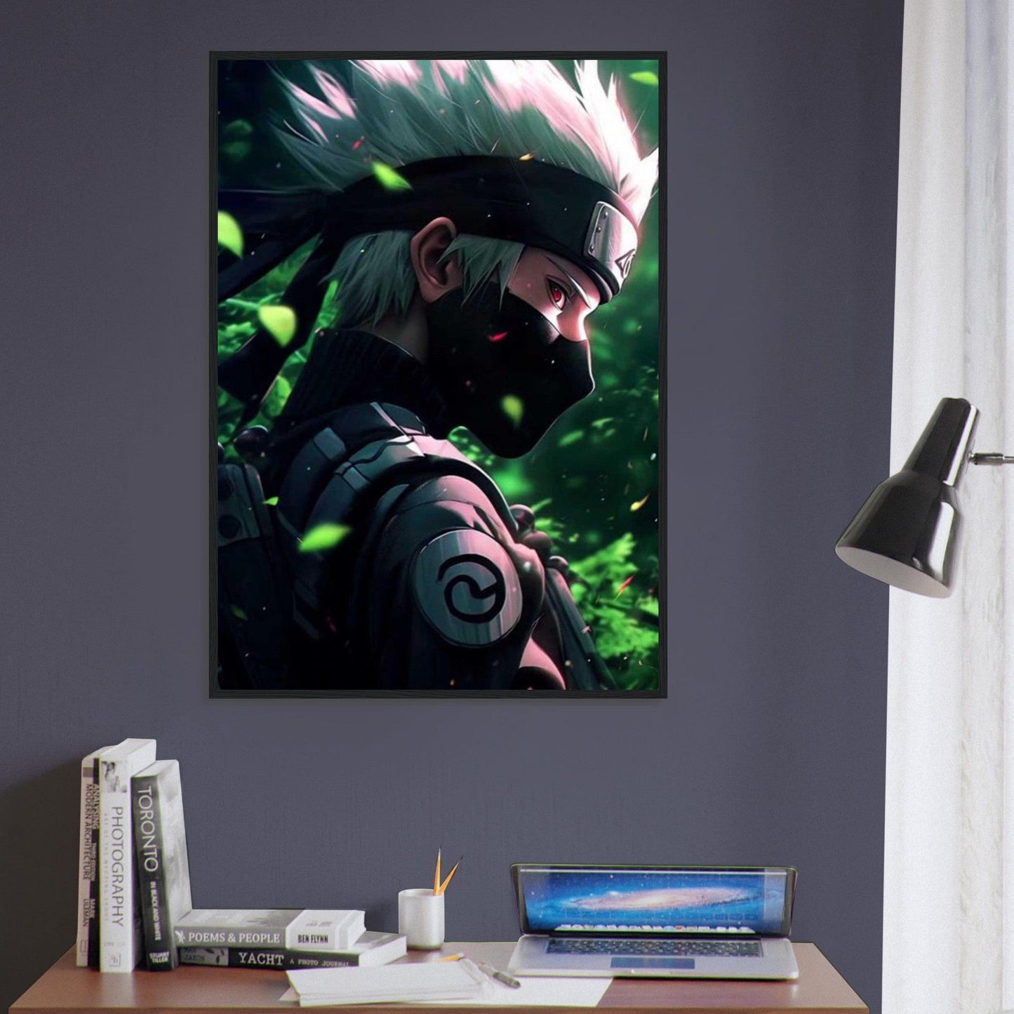 Canvanation Print Material Tableau Naruto Kakashi Anime
