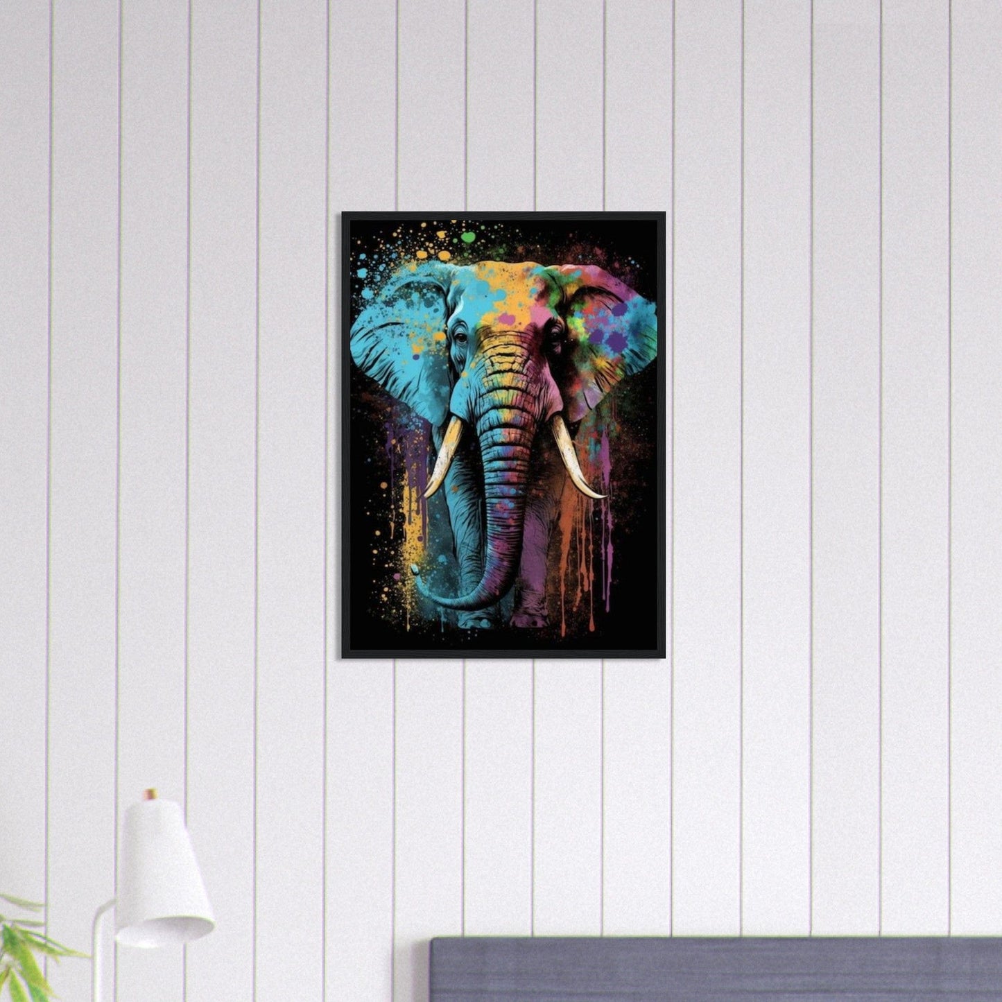 Canvanation Print Material 50x70 cm / 20x28″ Tableau Elephant Douceur Monumentale