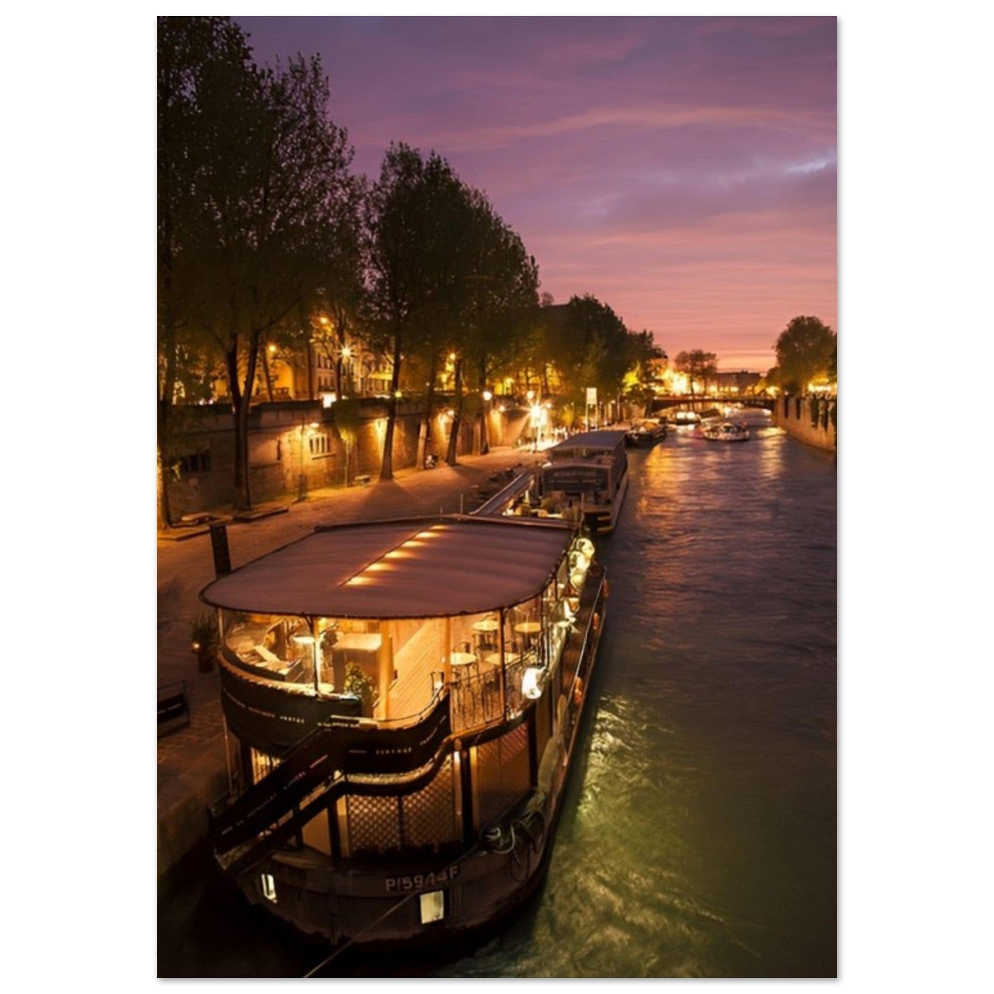 Canvanation Print Material A0 (84.1 x 118.9 cm) Affiche Peniche Paris