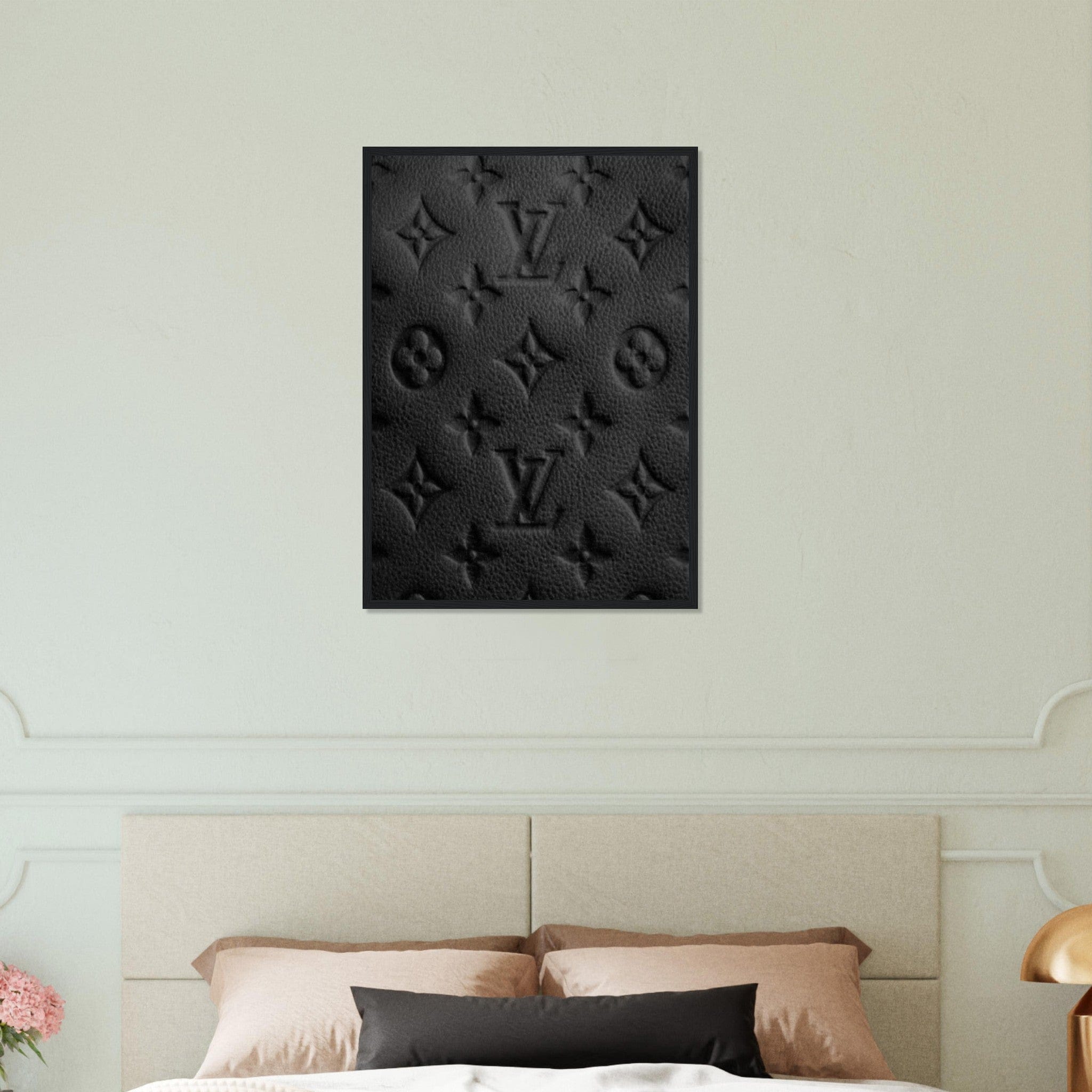 Canvanation Print Material 50x70 cm / 20x28″ Tableau Louis Vuitton Cuir