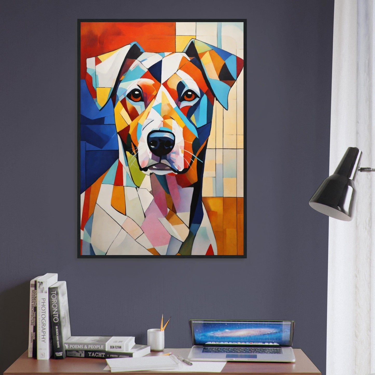 Canvanation Print Material Tableau Chien Aventure Et Loyauté
