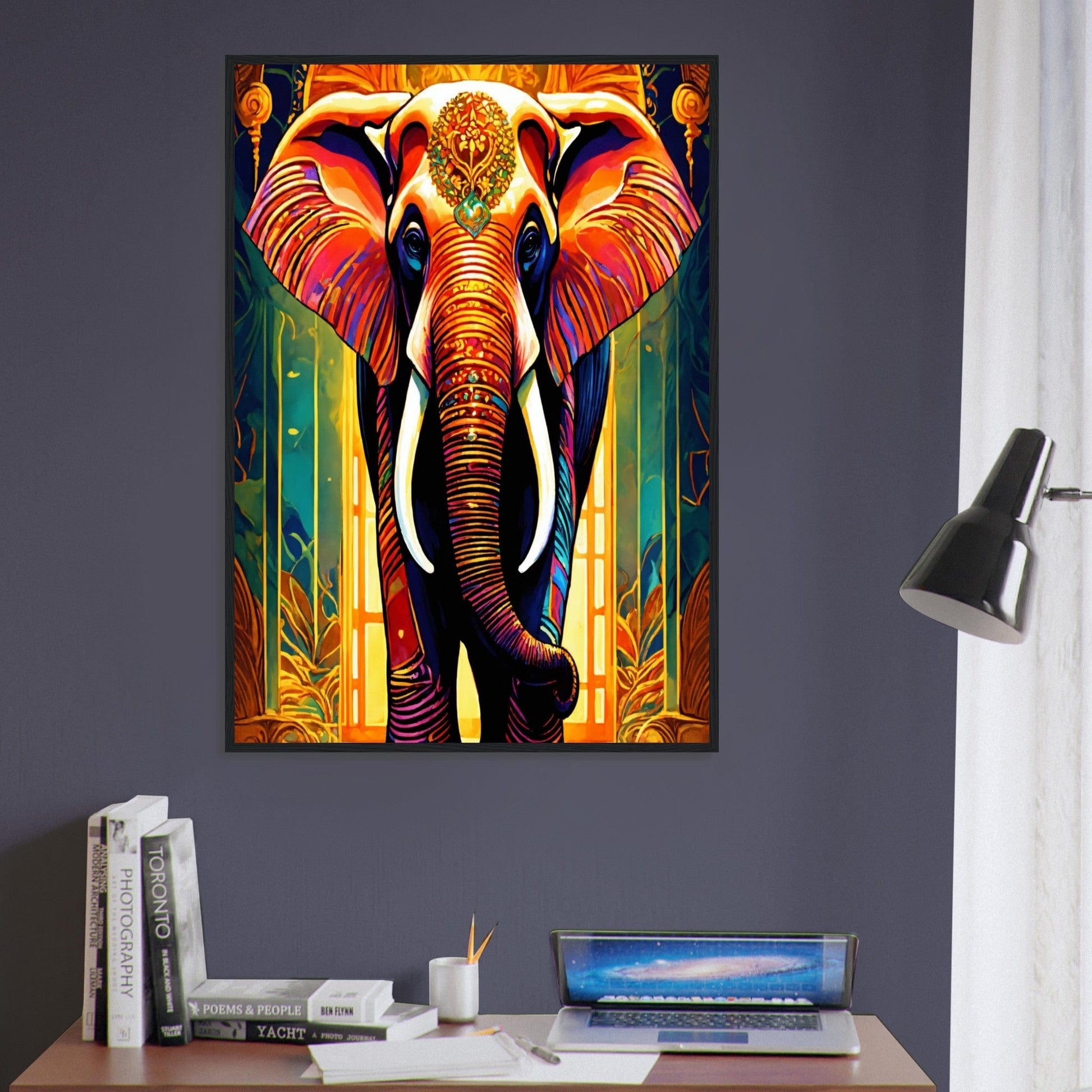 Canvanation Print Material Tableau Elephant L'Esprit Grand