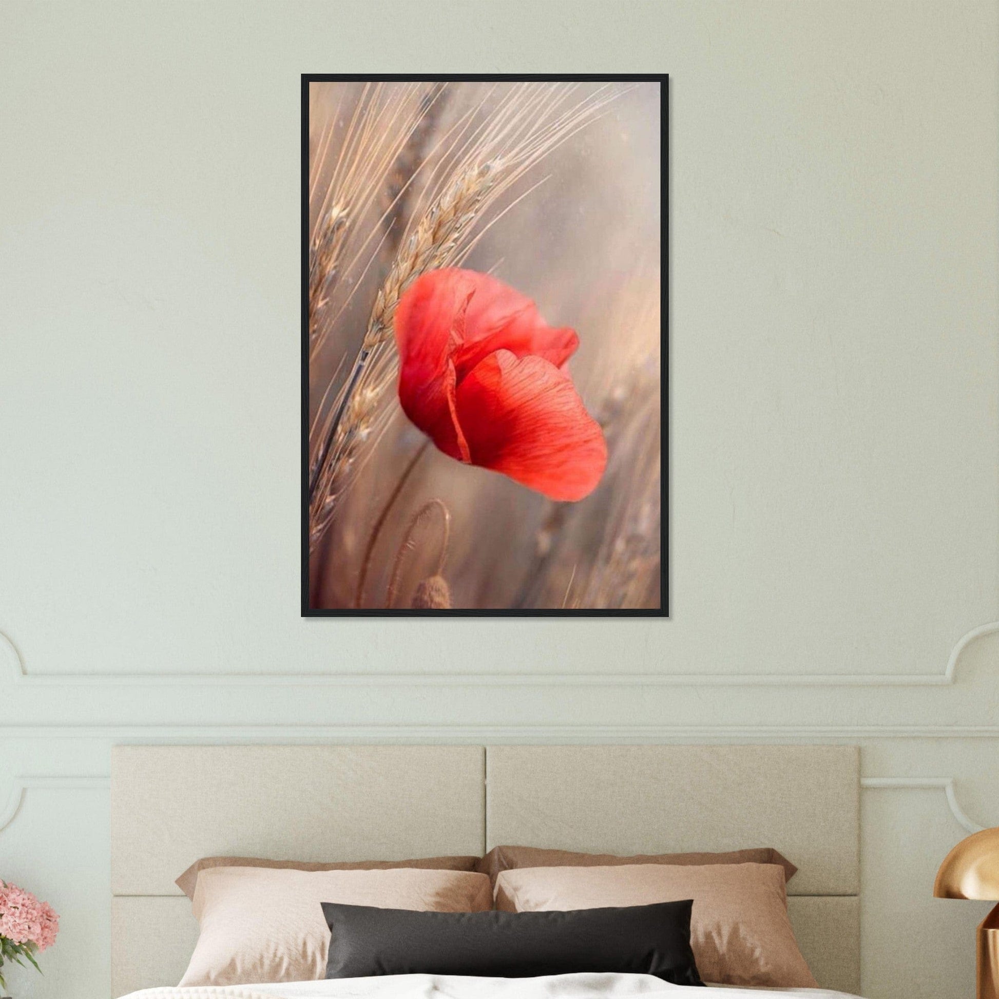 Canvanation Print Material Tableau Coquelicot Célèbre