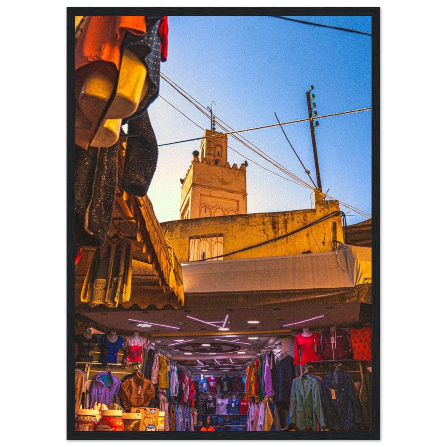 Canvanation Print Material 50x70 cm / 20x28″ Tableau Style Marocain